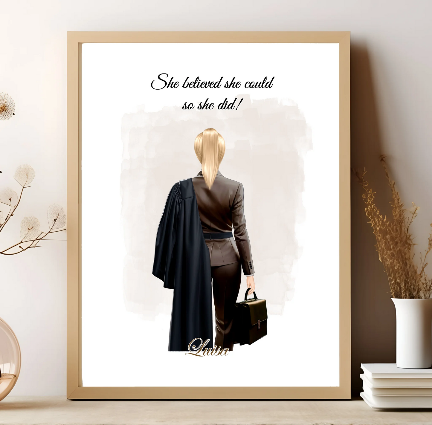 Anwalt (Mann&Frau) Poster