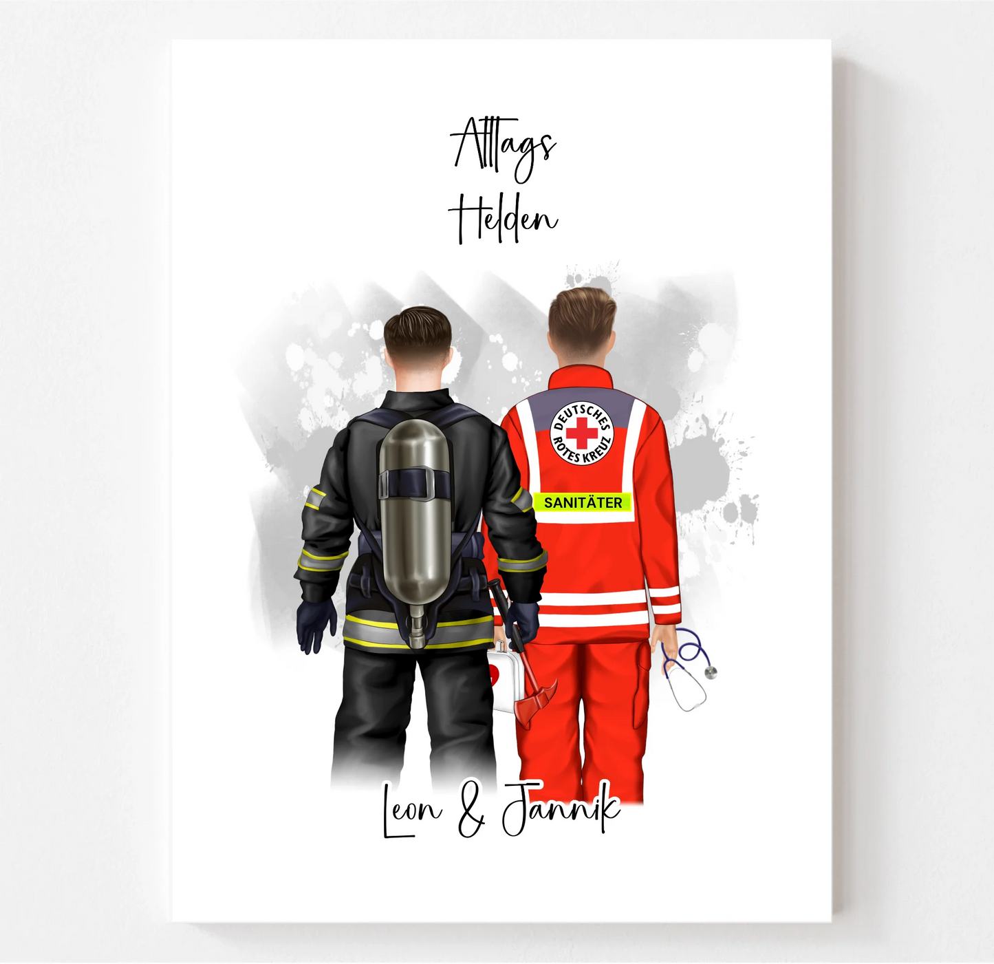 Feuerwehr & Sanitäter/THW/... Poster