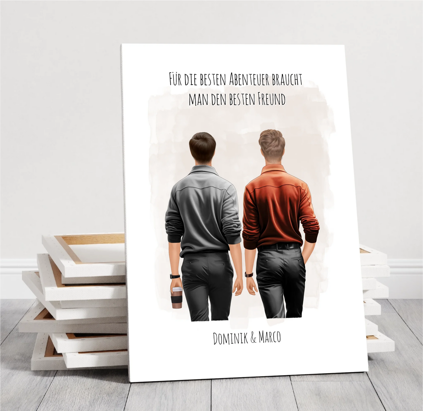 1-3 Männer Freunde/Brüder Poster