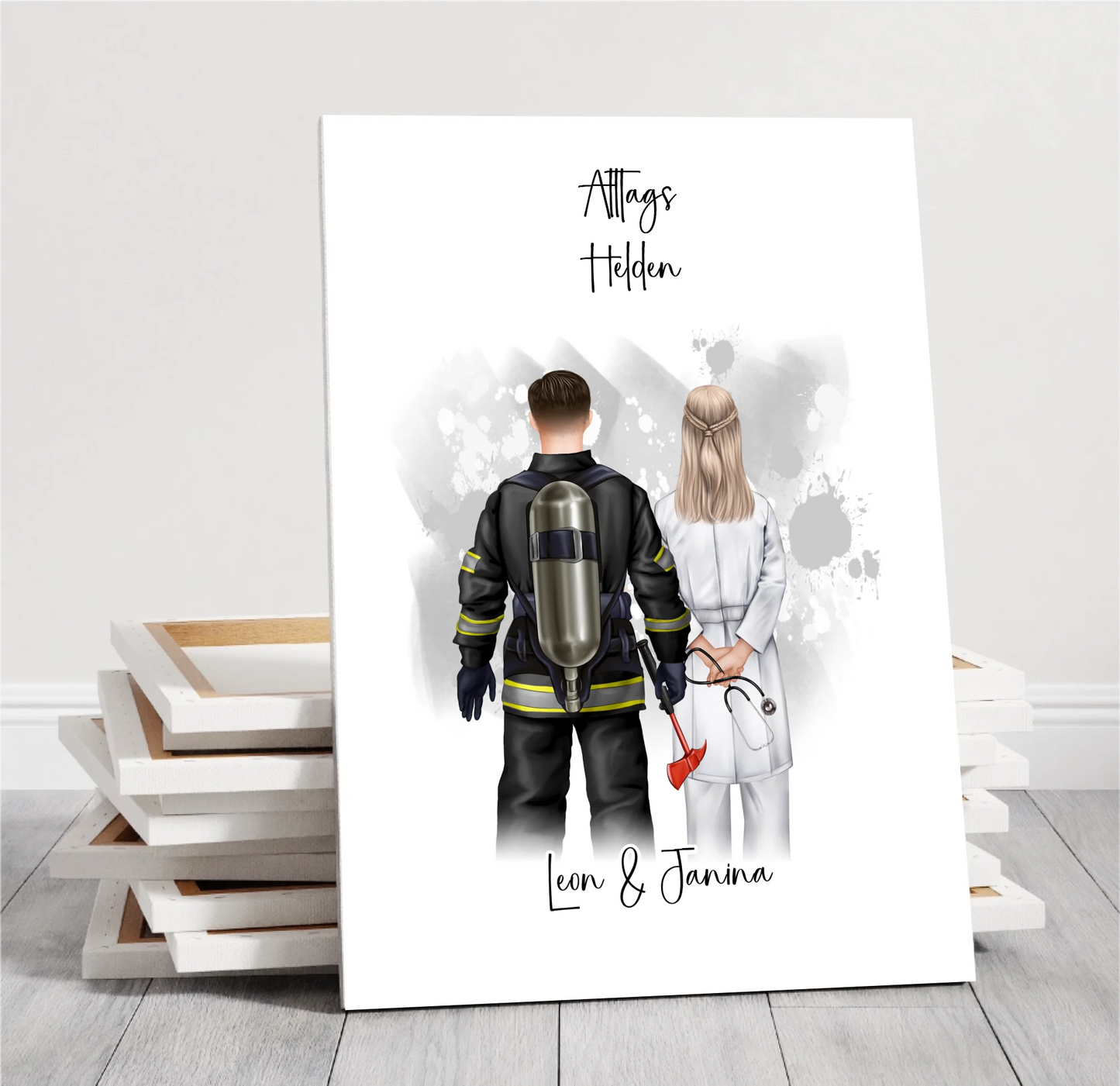 Feuerwehr & Arzt Poster