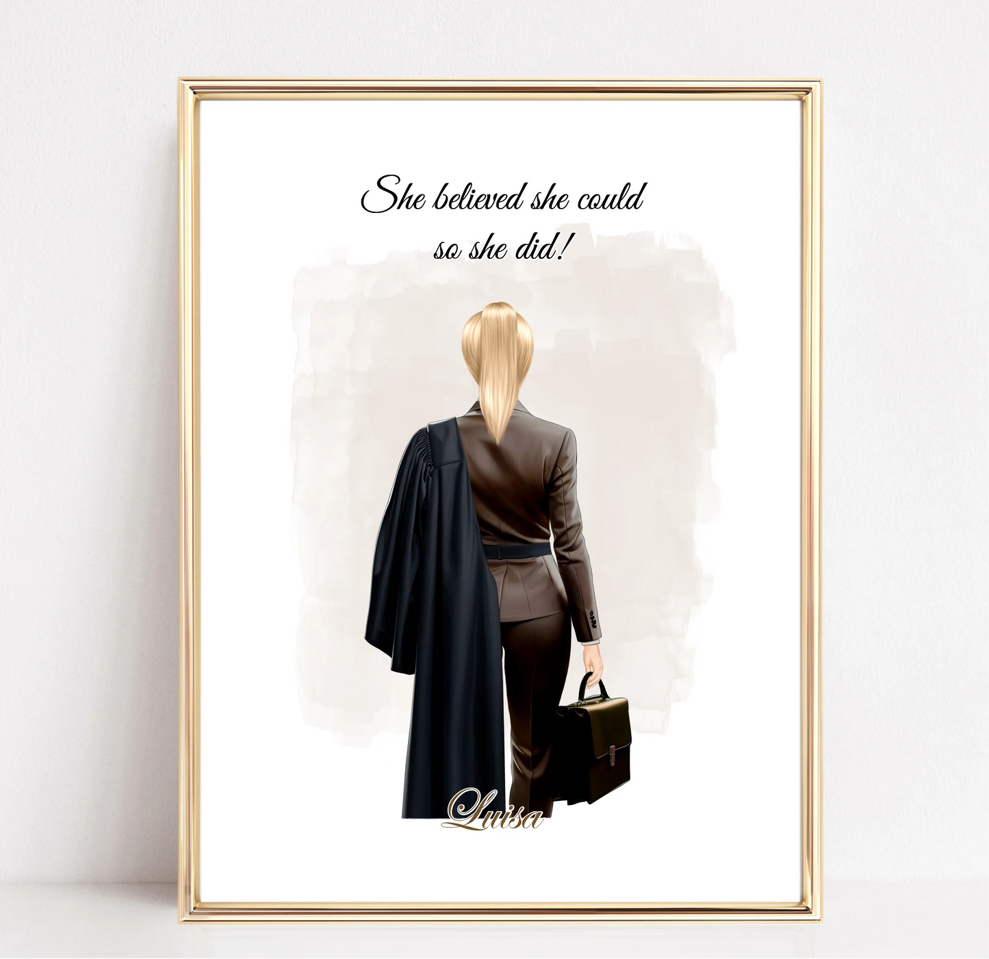 Anwalt (Mann&Frau) Poster