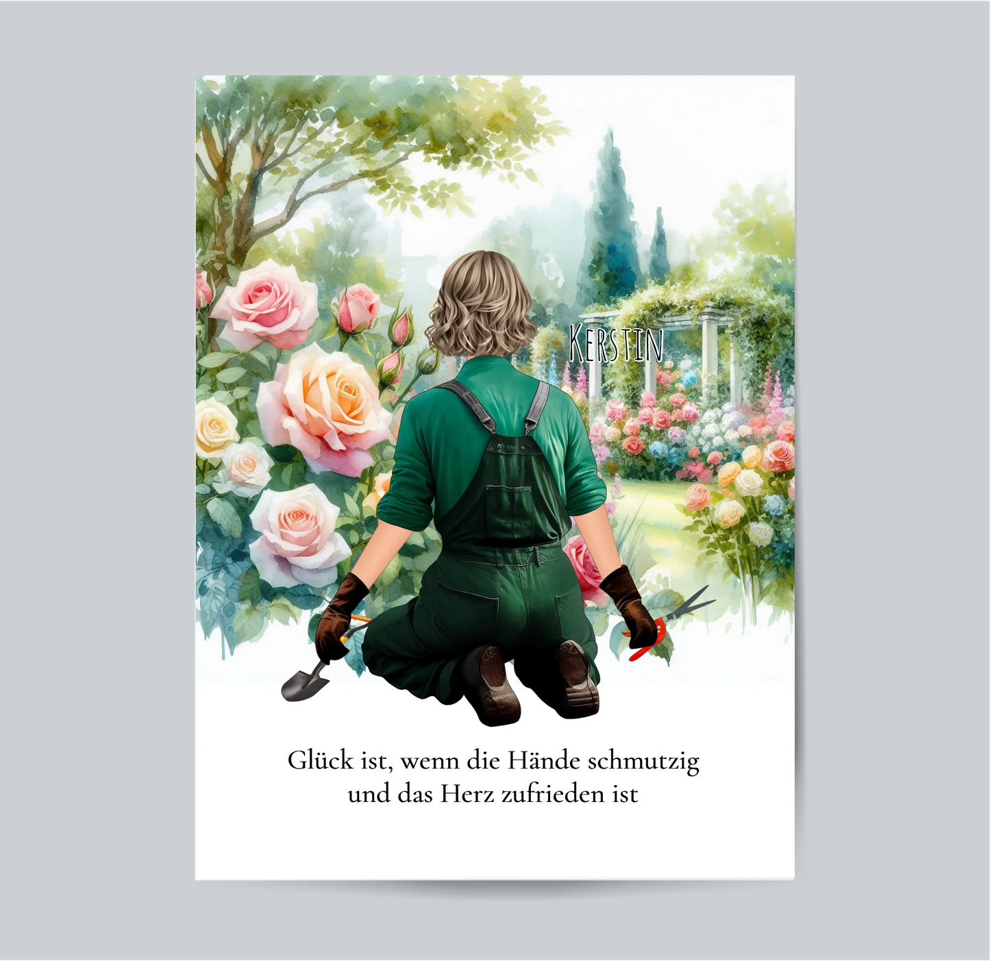 Gärtnerin Poster