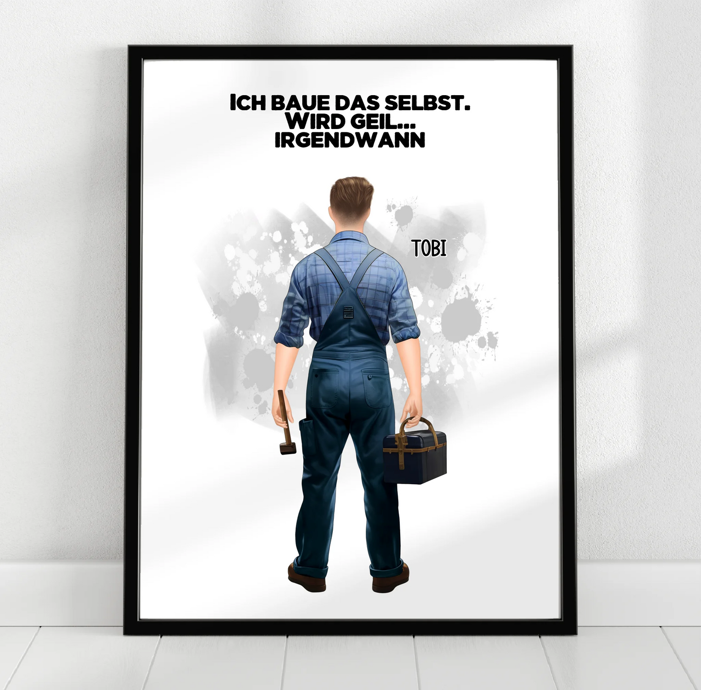 Handwerker (Mann/Frau) Poster
