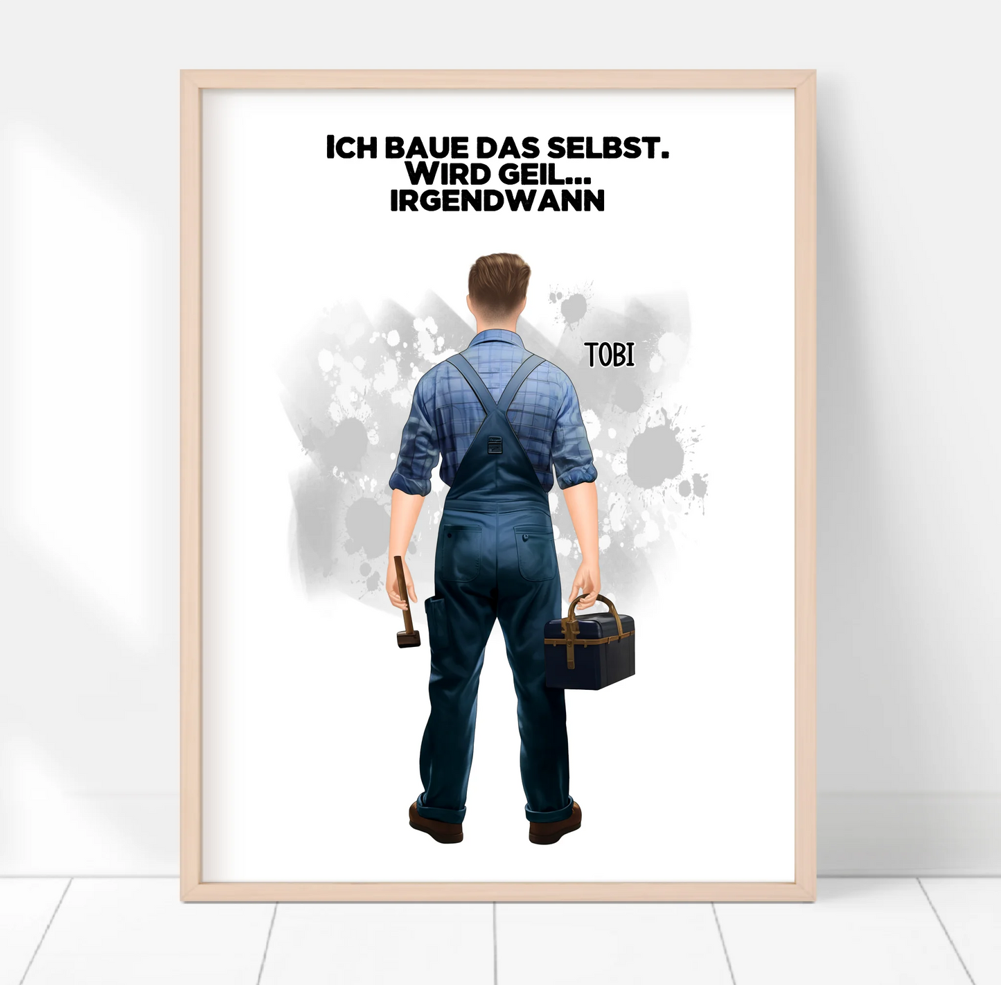 Handwerker (Mann/Frau) Poster