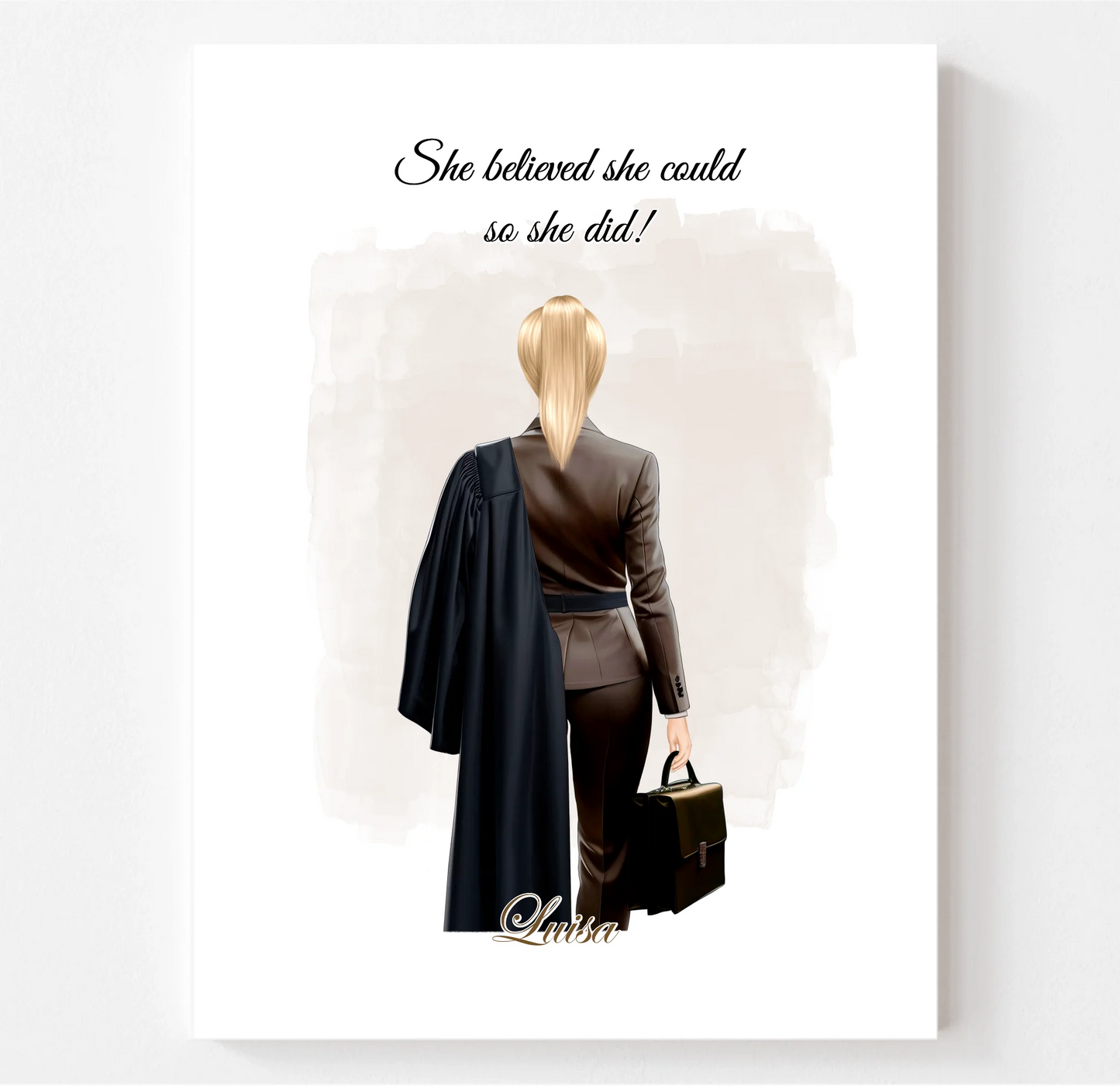 Anwalt (Mann&Frau) Poster