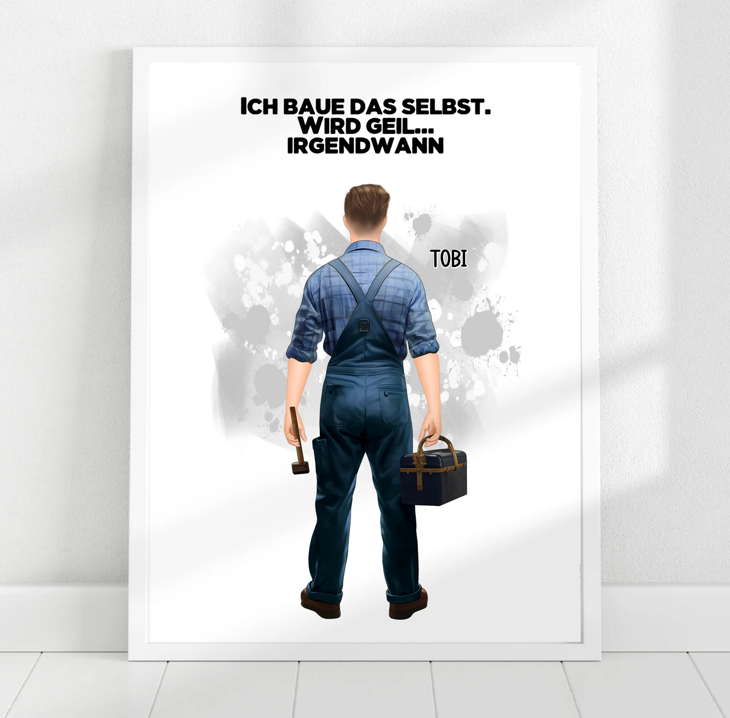Handwerker (Mann/Frau) Poster