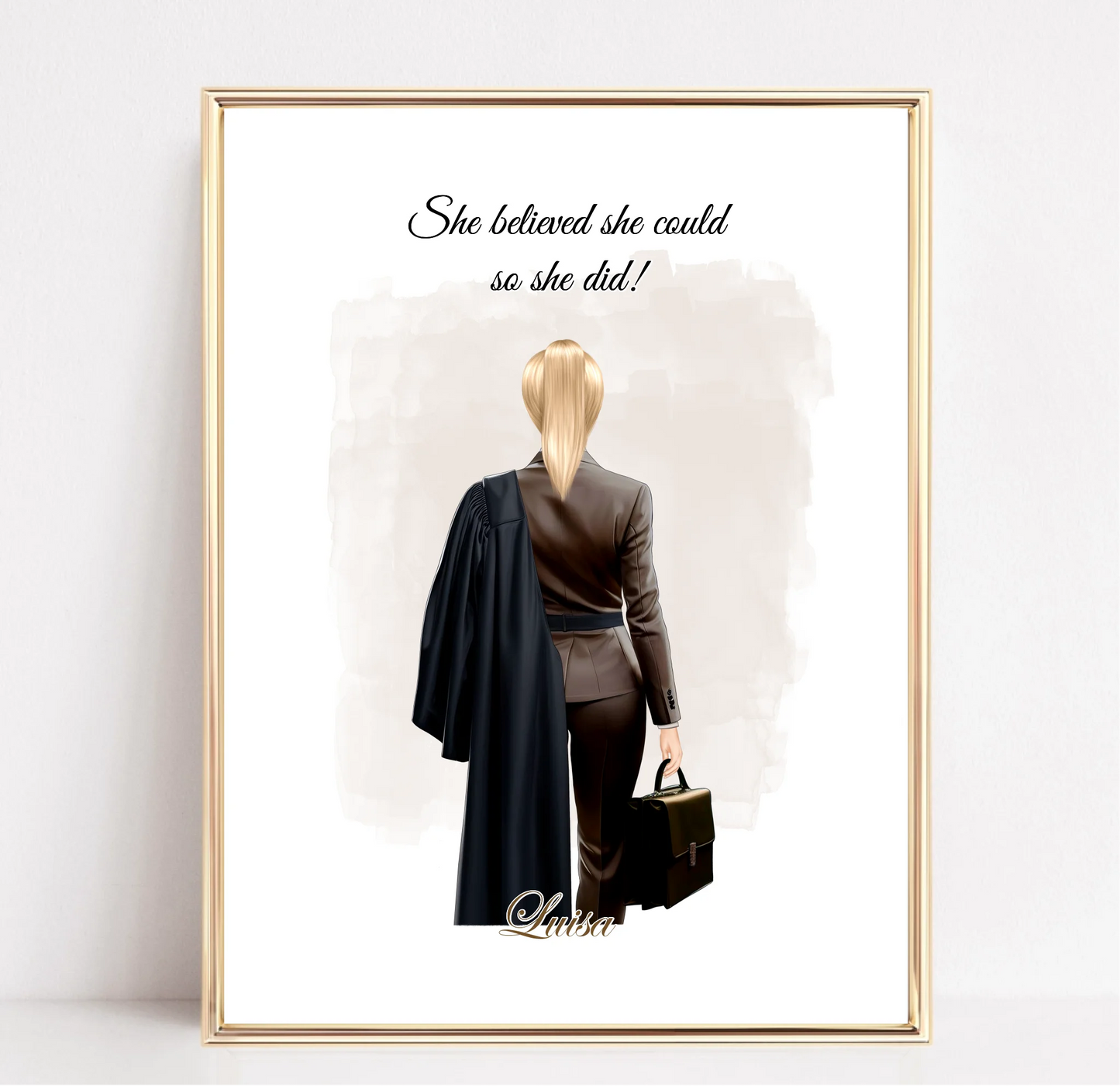 Anwalt (Mann&Frau) Poster