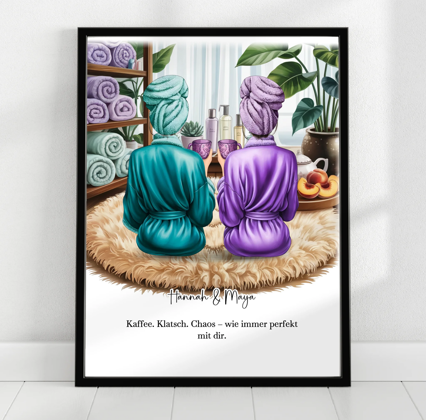 Wellness Freundinnen Poster