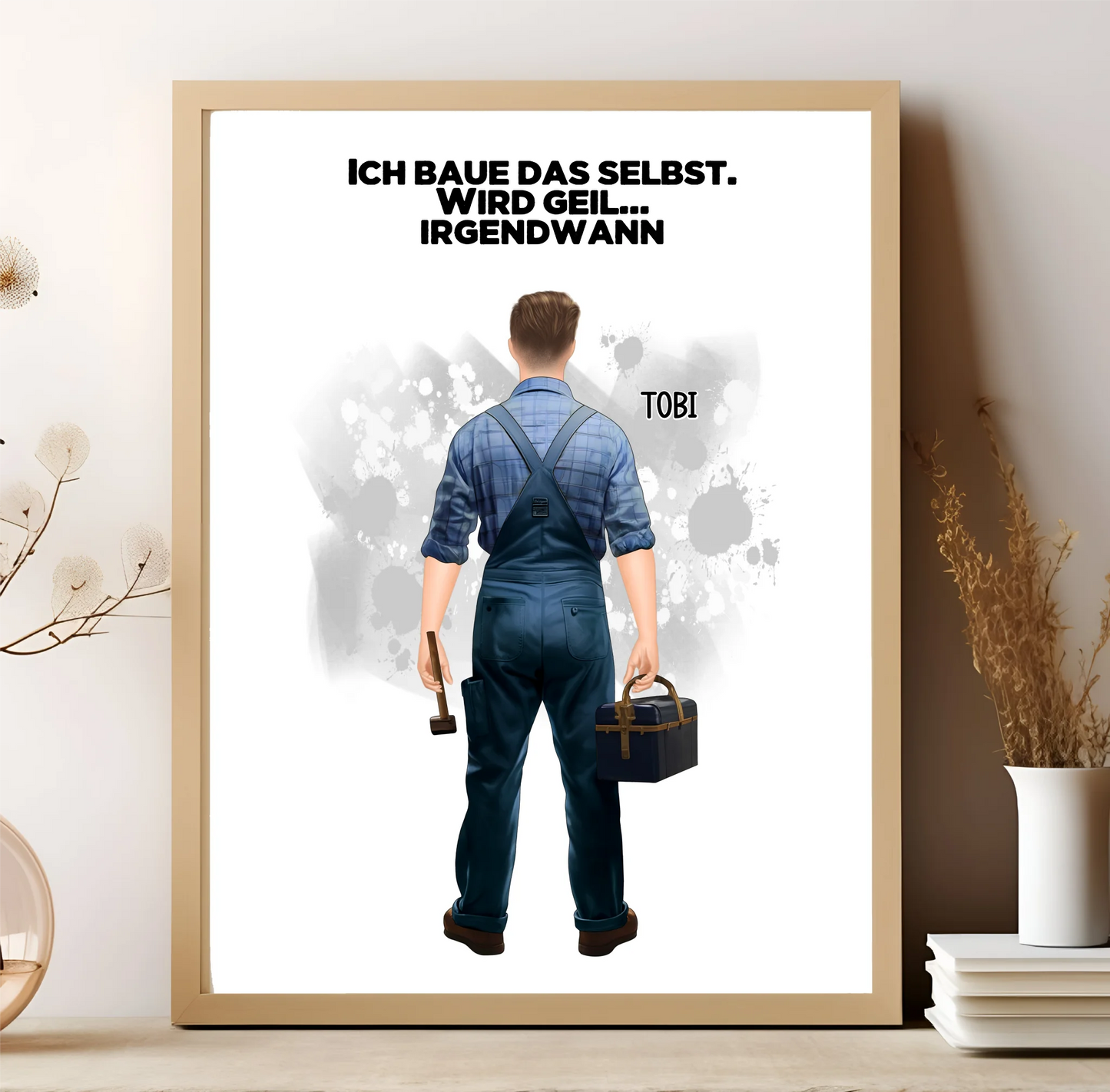 Handwerker (Mann/Frau) Poster