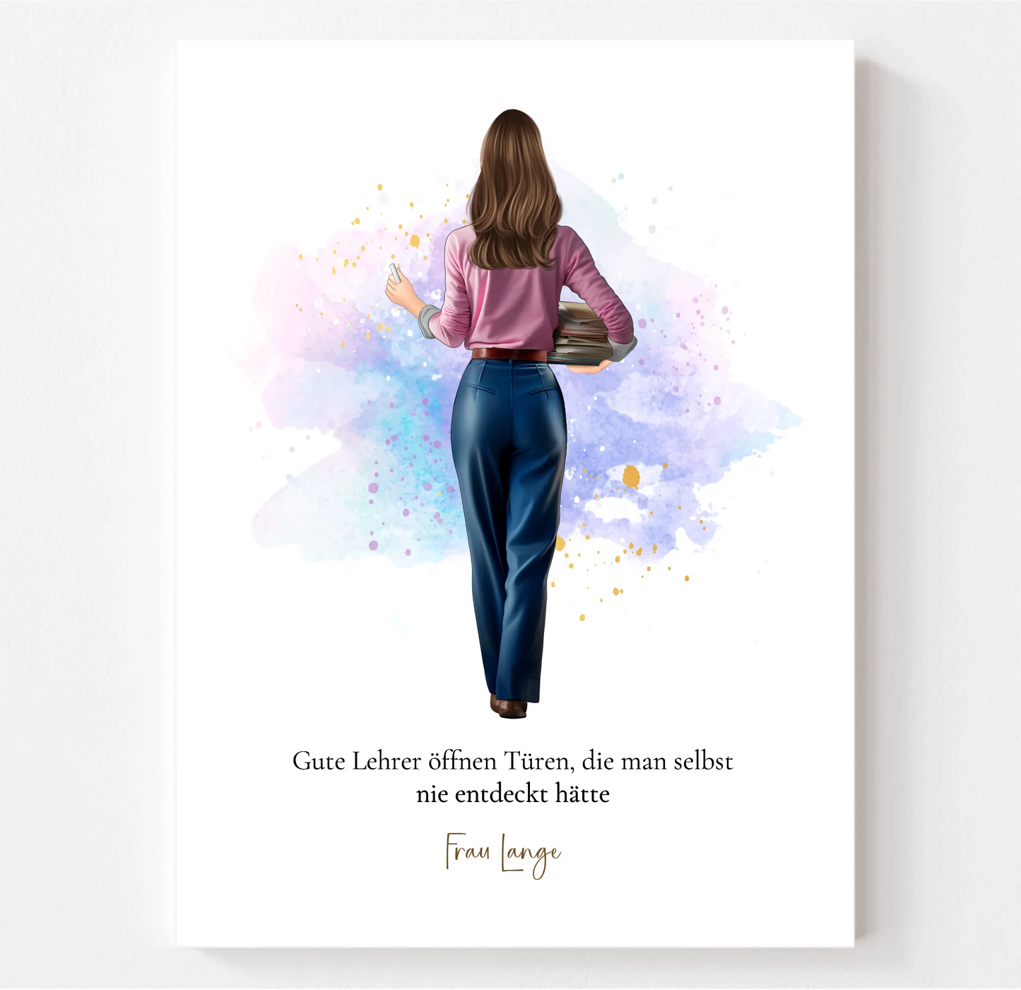 Lehrerin/Erzieherin Poster