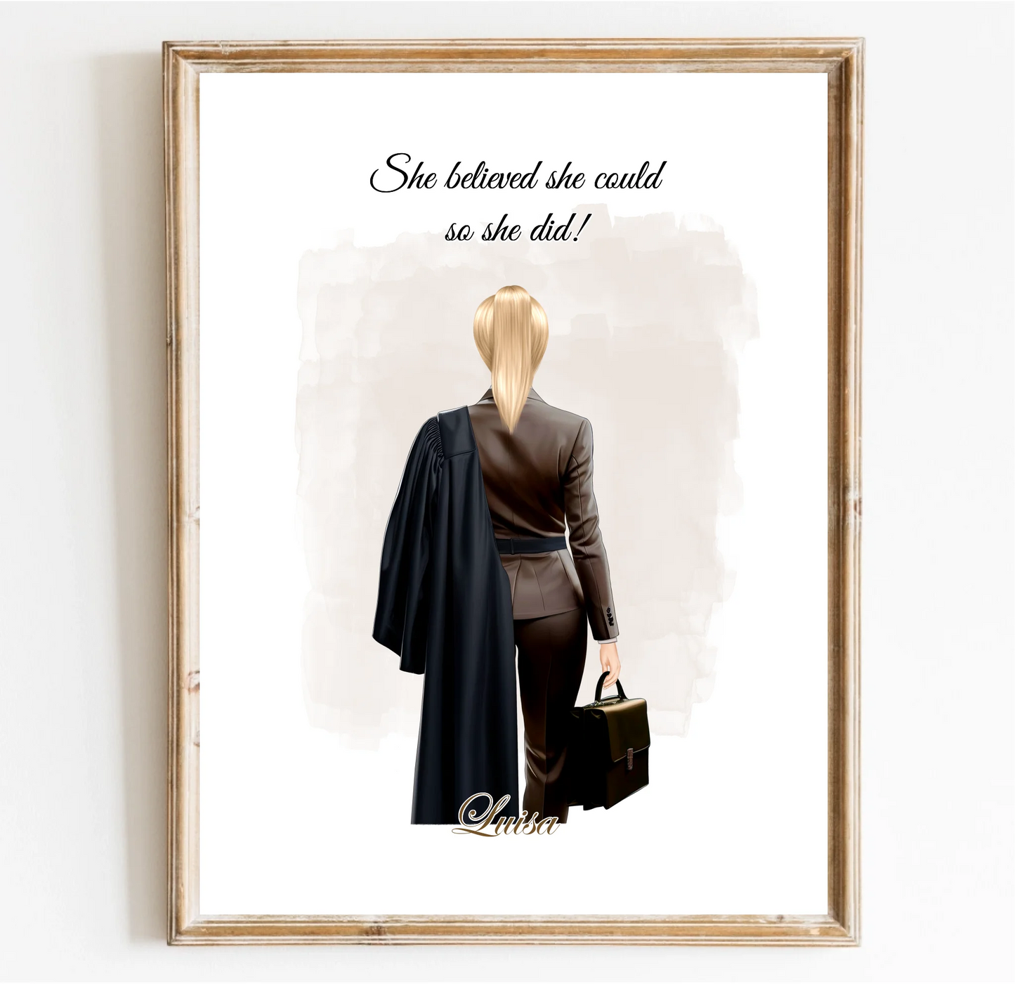 Anwalt (Mann&Frau) Poster