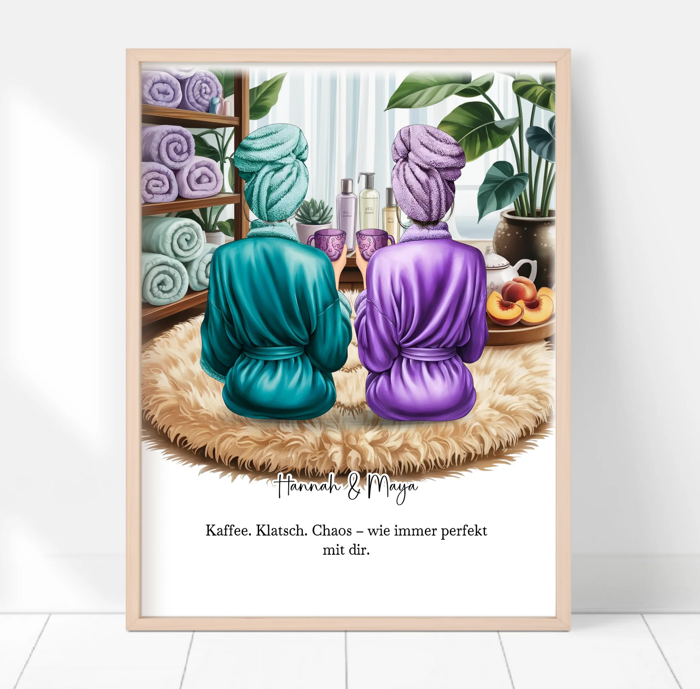 Wellness Freundinnen Poster