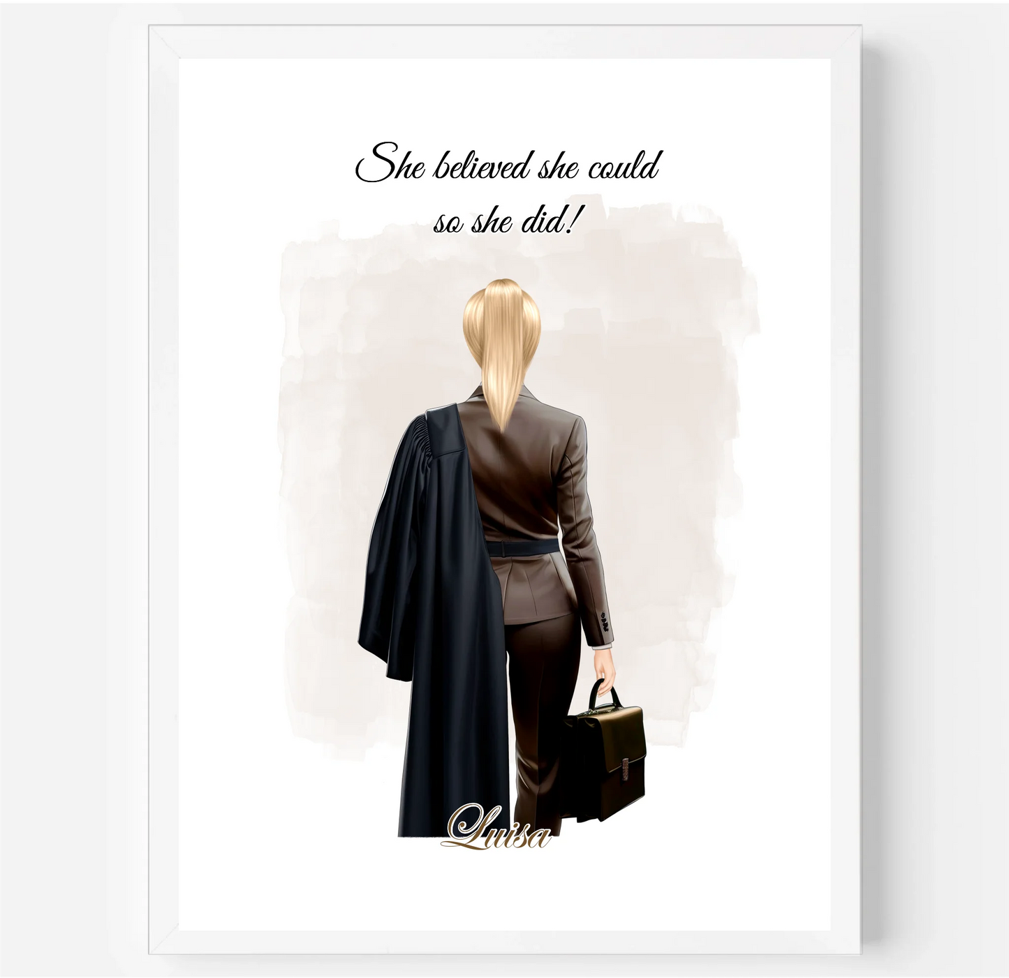 Anwalt (Mann&Frau) Poster