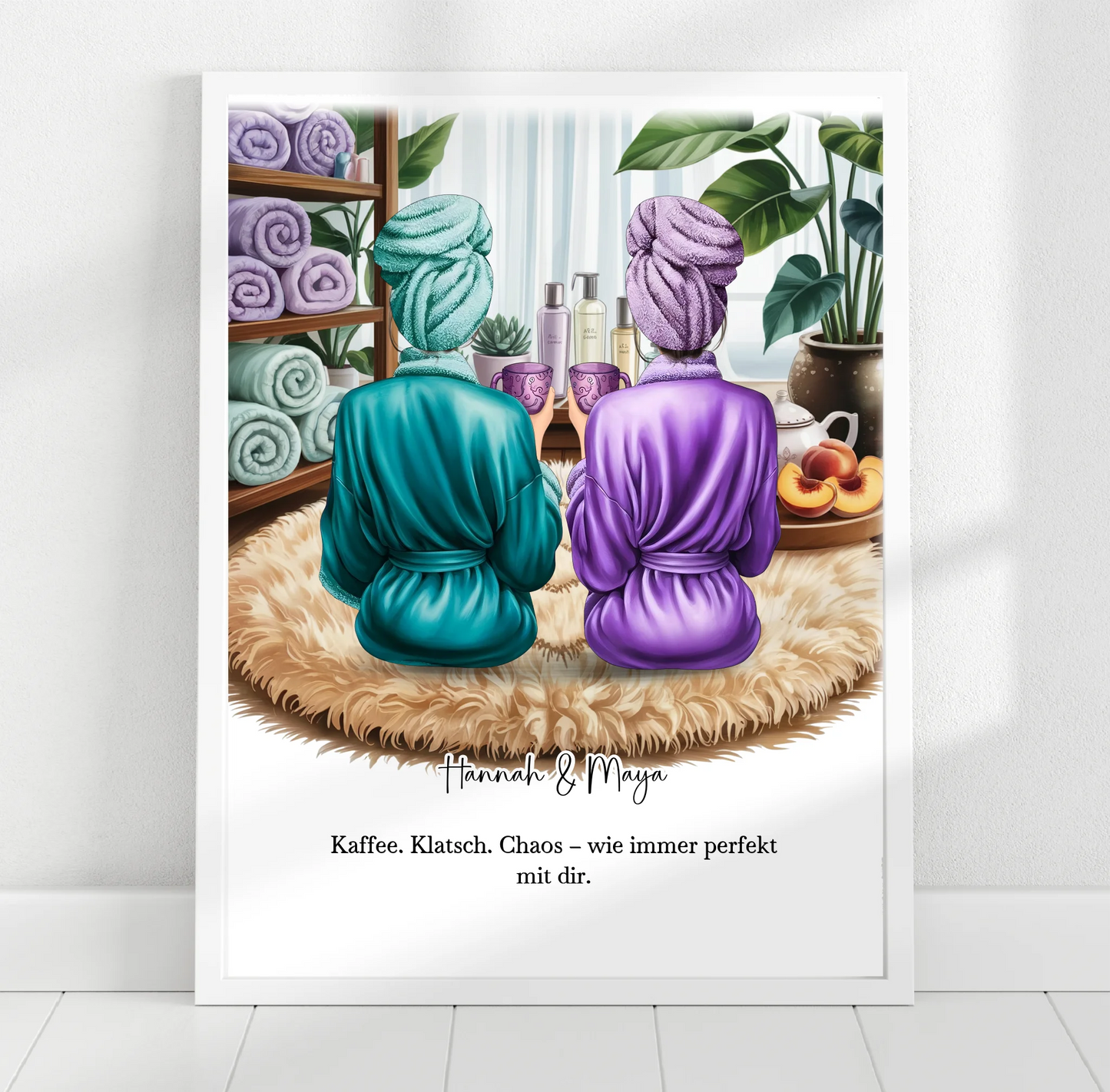 Wellness Freundinnen Poster