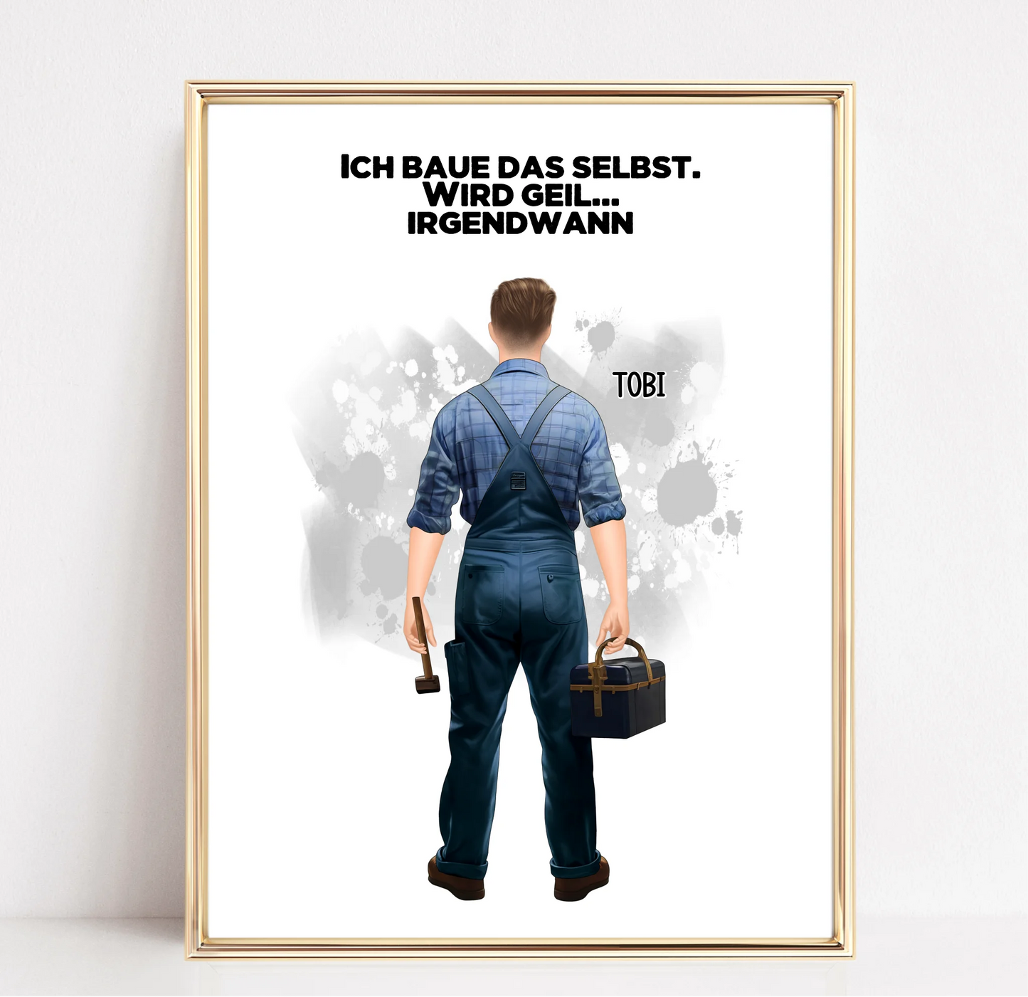 Handwerker (Mann/Frau) Poster
