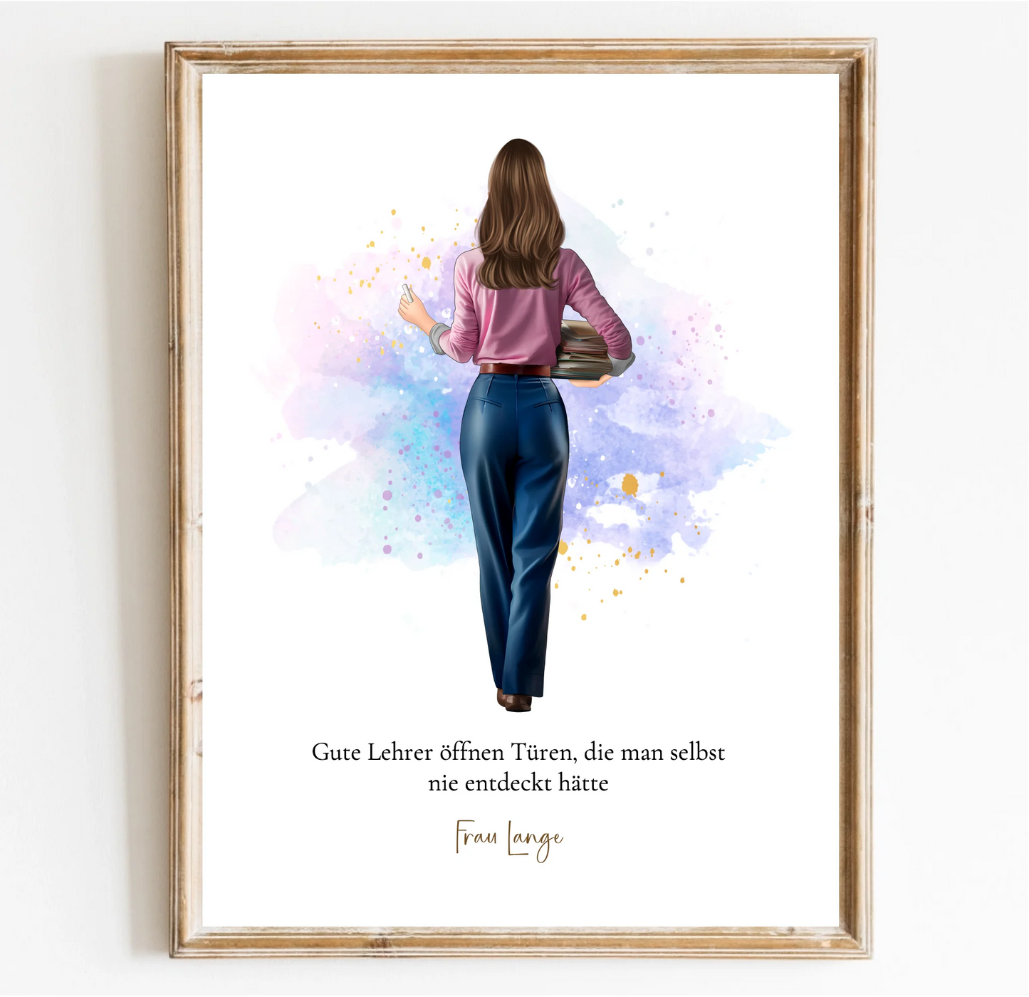 Lehrerin/Erzieherin Poster