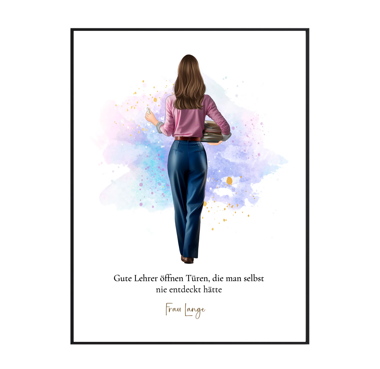 Lehrerin/Erzieherin Poster