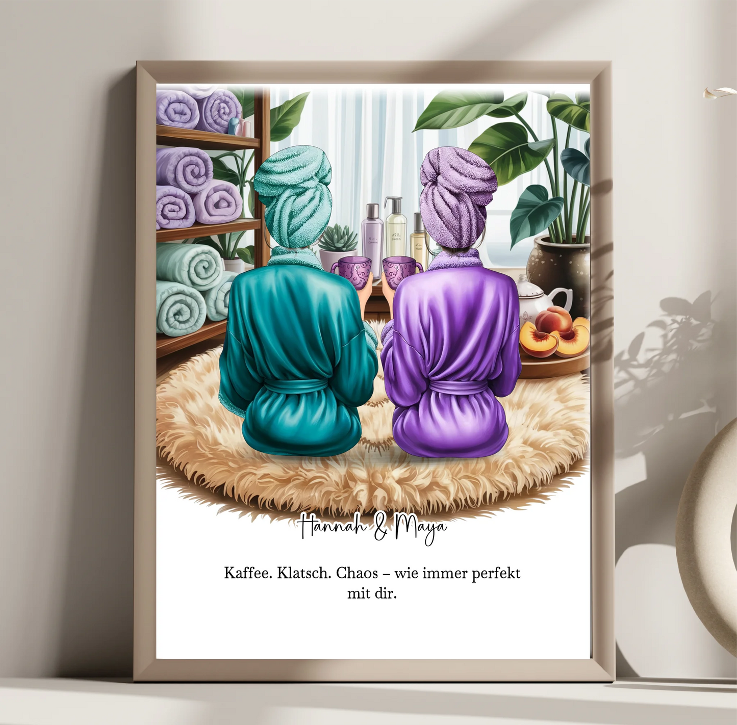 Wellness Freundinnen Poster