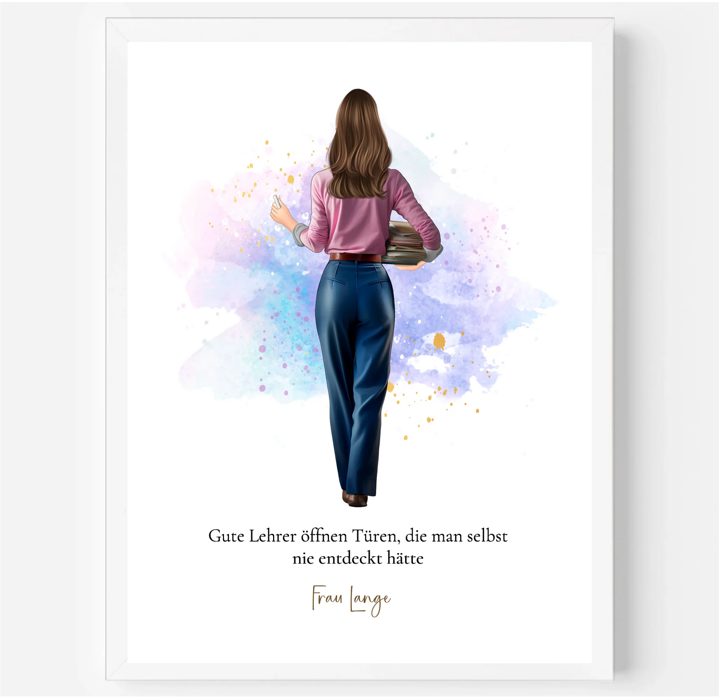 Lehrerin/Erzieherin Poster