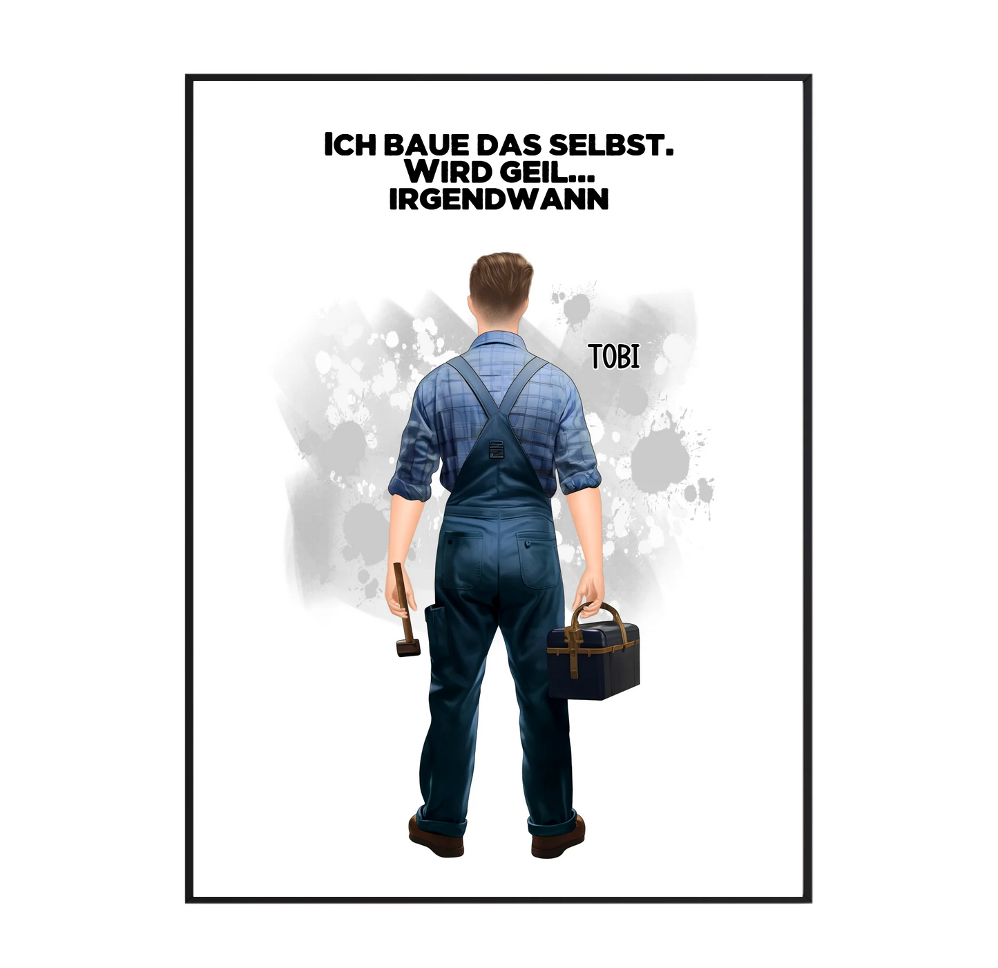 Handwerker (Mann/Frau) Poster