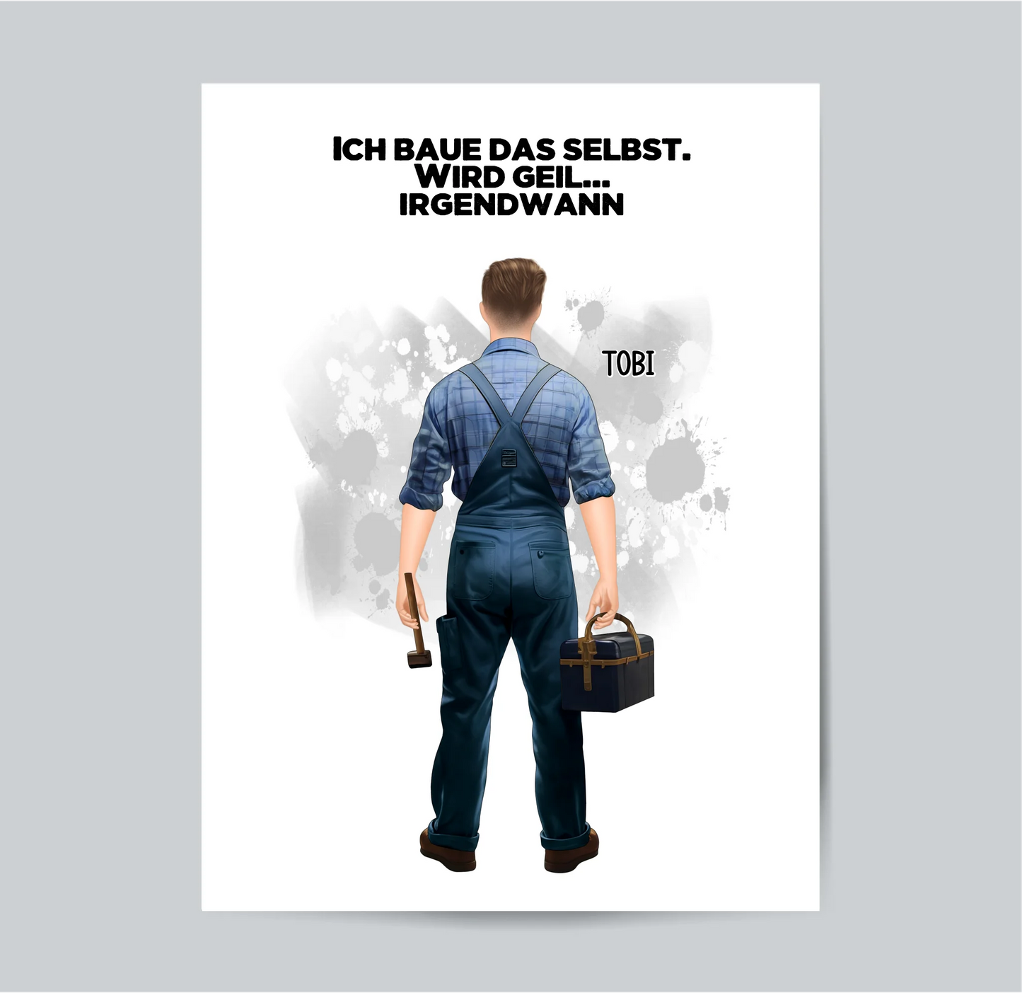 Handwerker (Mann/Frau) Poster