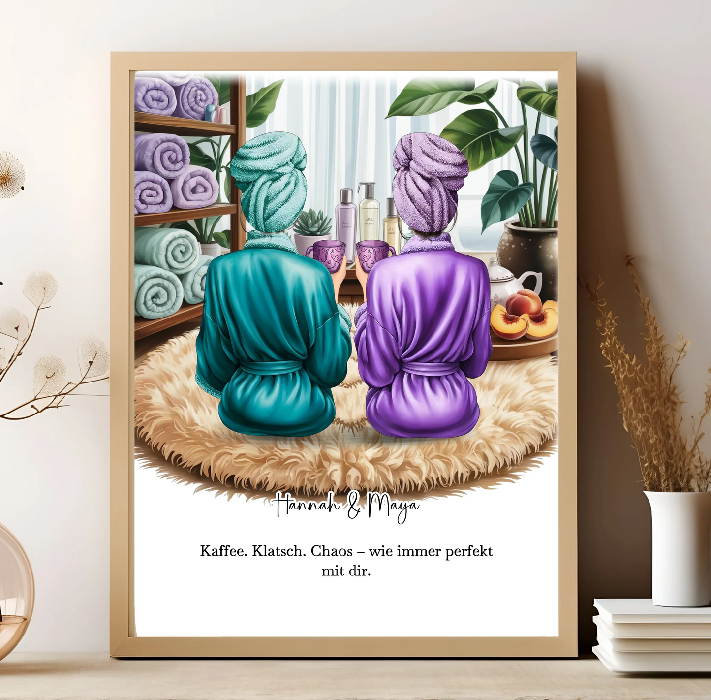 Wellness Freundinnen Poster