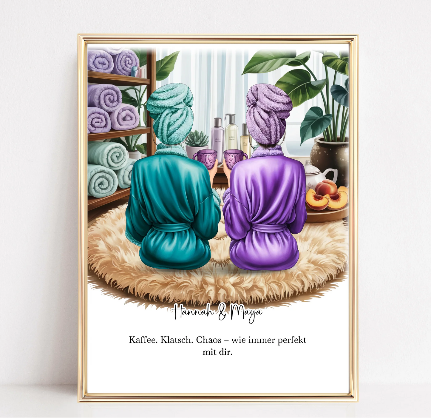 Wellness Freundinnen Poster