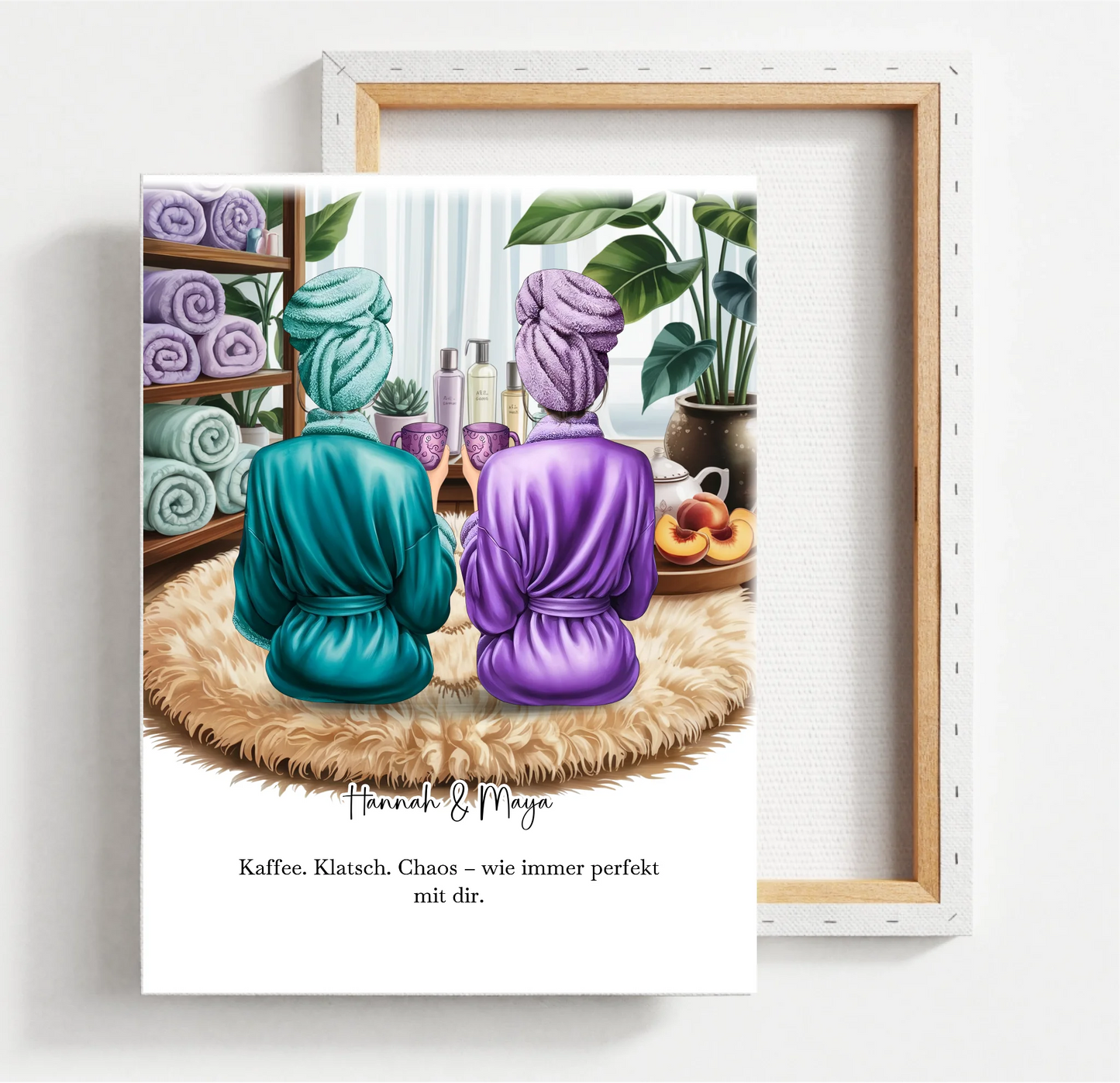 Wellness Freundinnen Poster