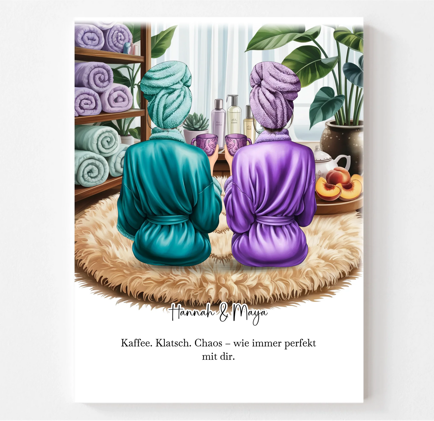 Wellness Freundinnen Poster