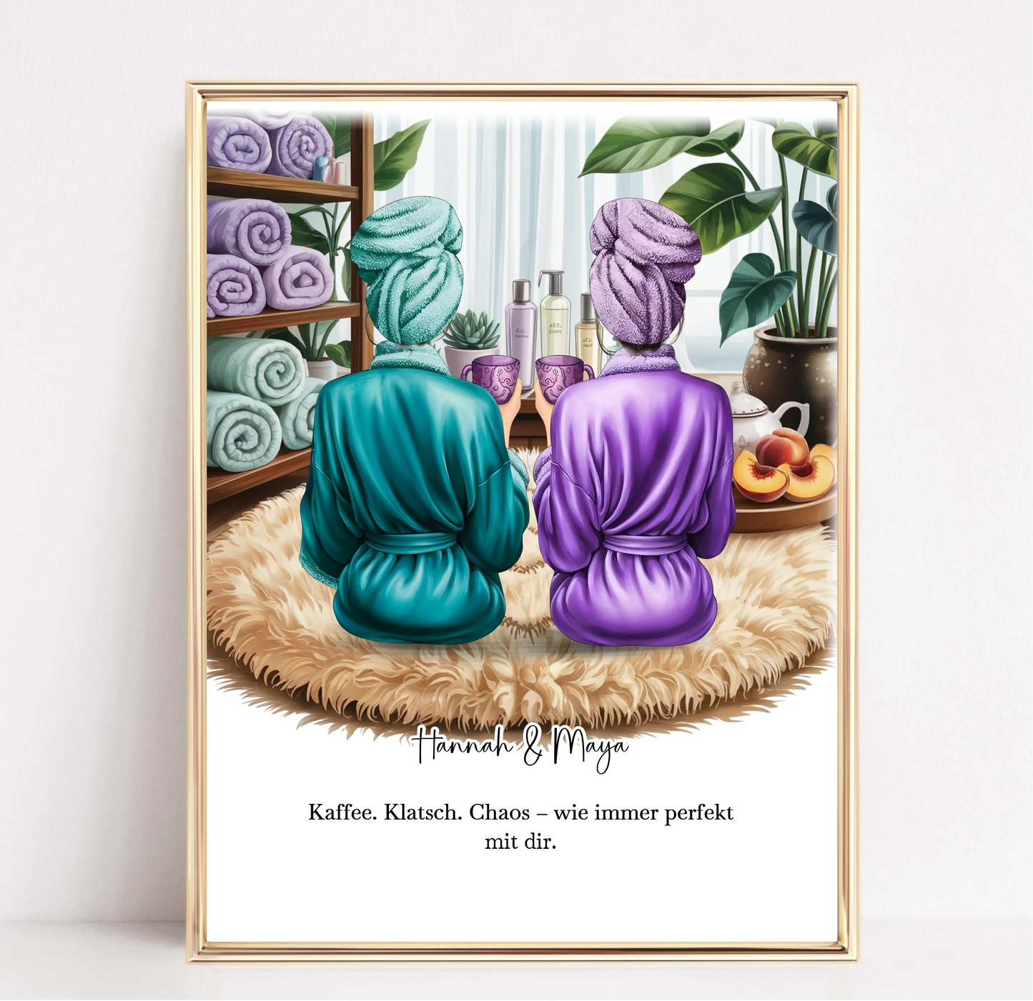 Wellness Freundinnen Poster