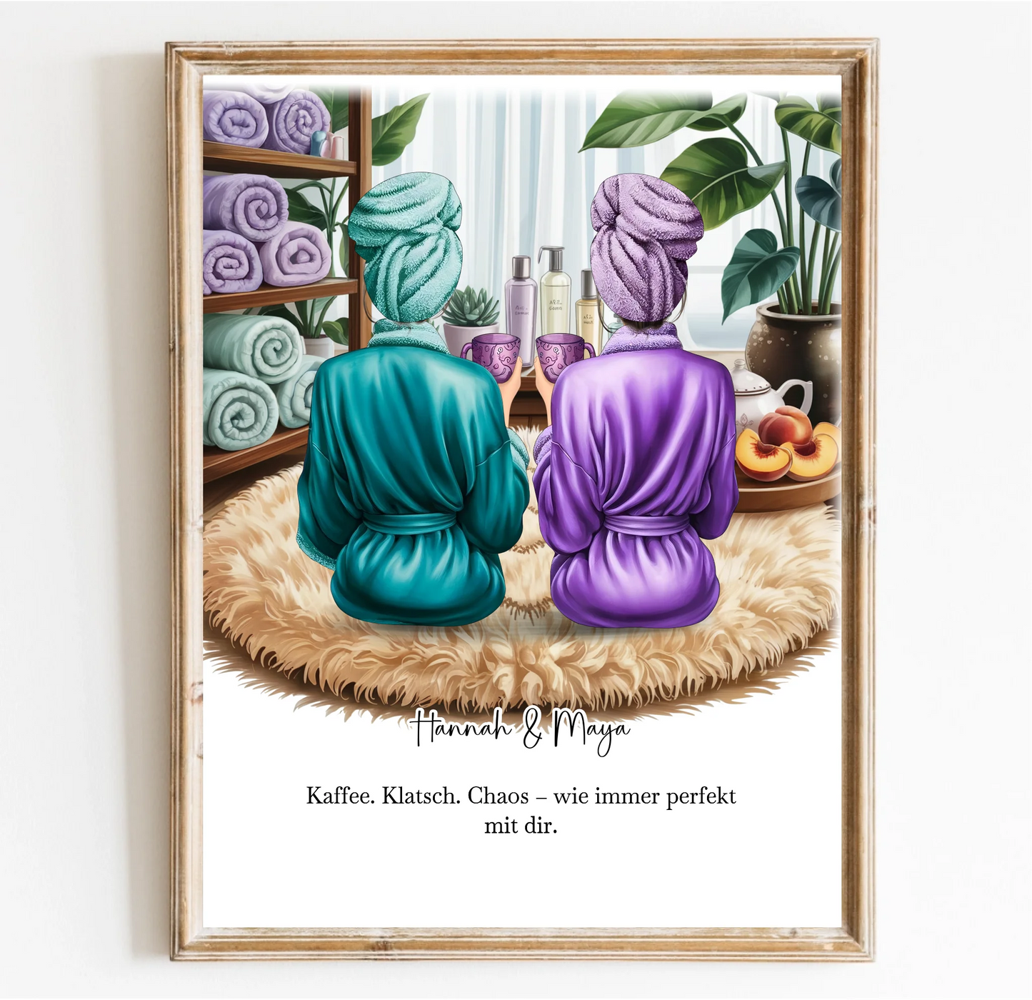Wellness Freundinnen Poster