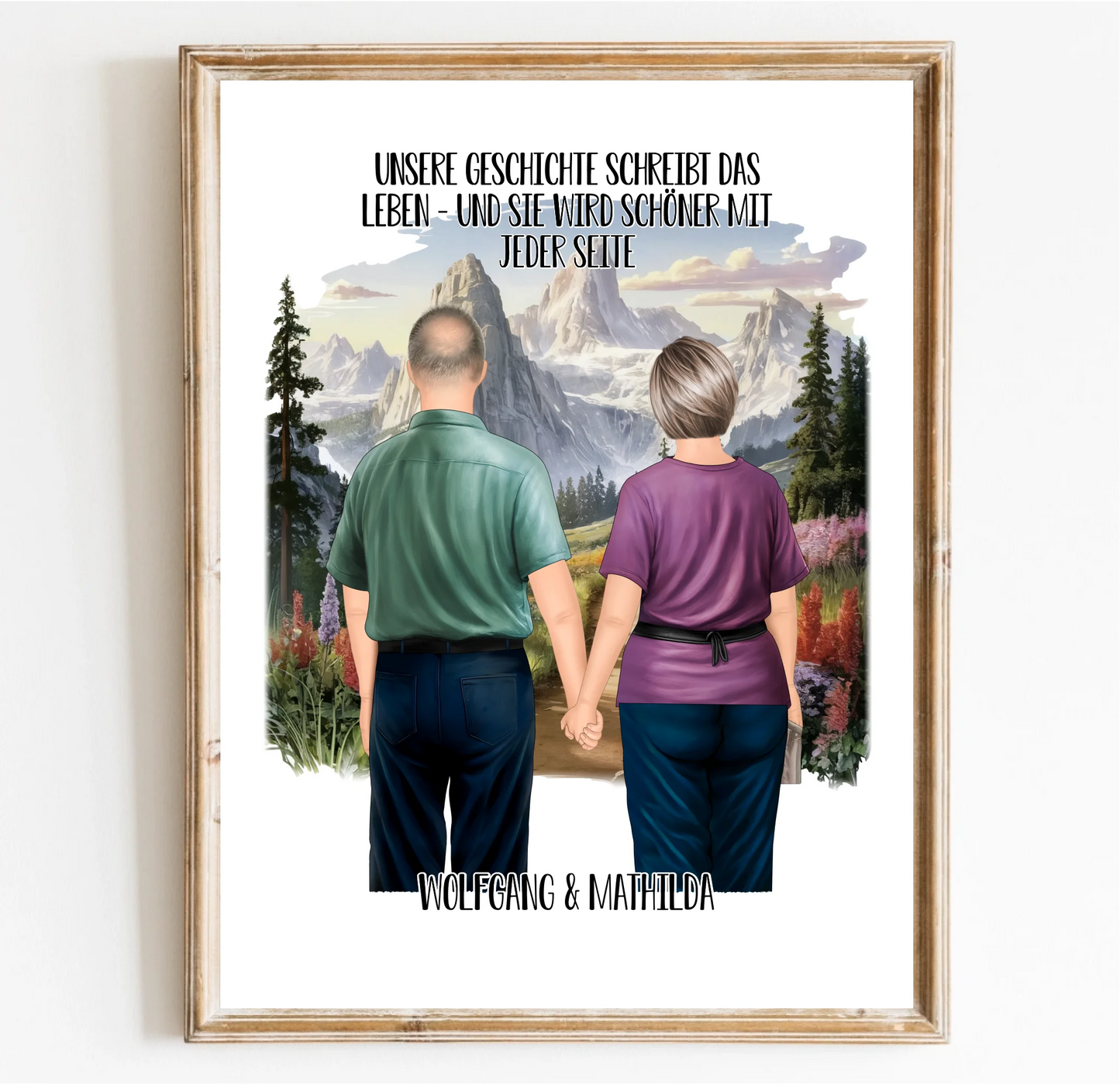 Älteres Ehepaar Poster