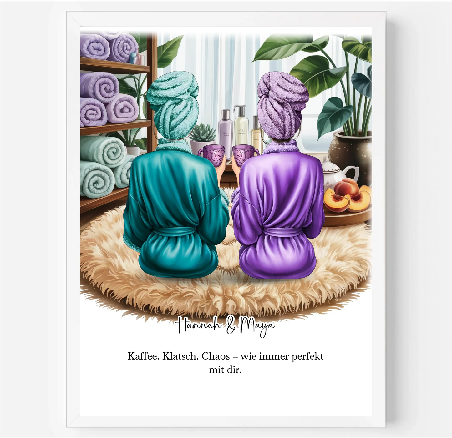 Wellness Freundinnen Poster