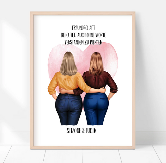 Curvy Freundin Poster