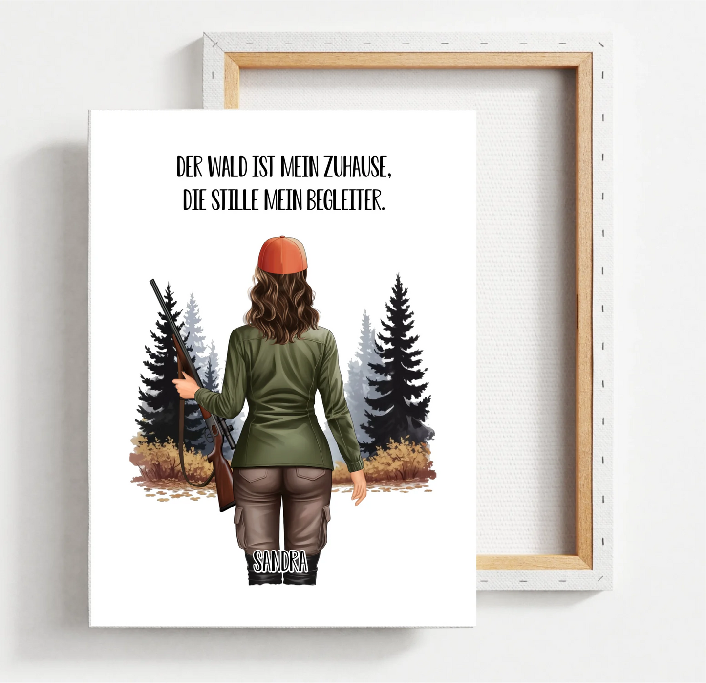 Jäger Poster (Frau/Mann)