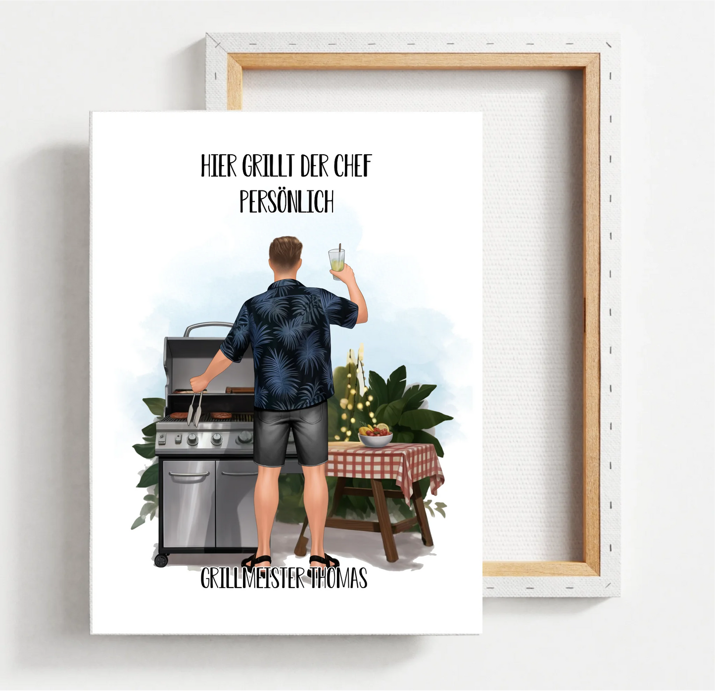 Grillemeister Poster (Mann/Frau)