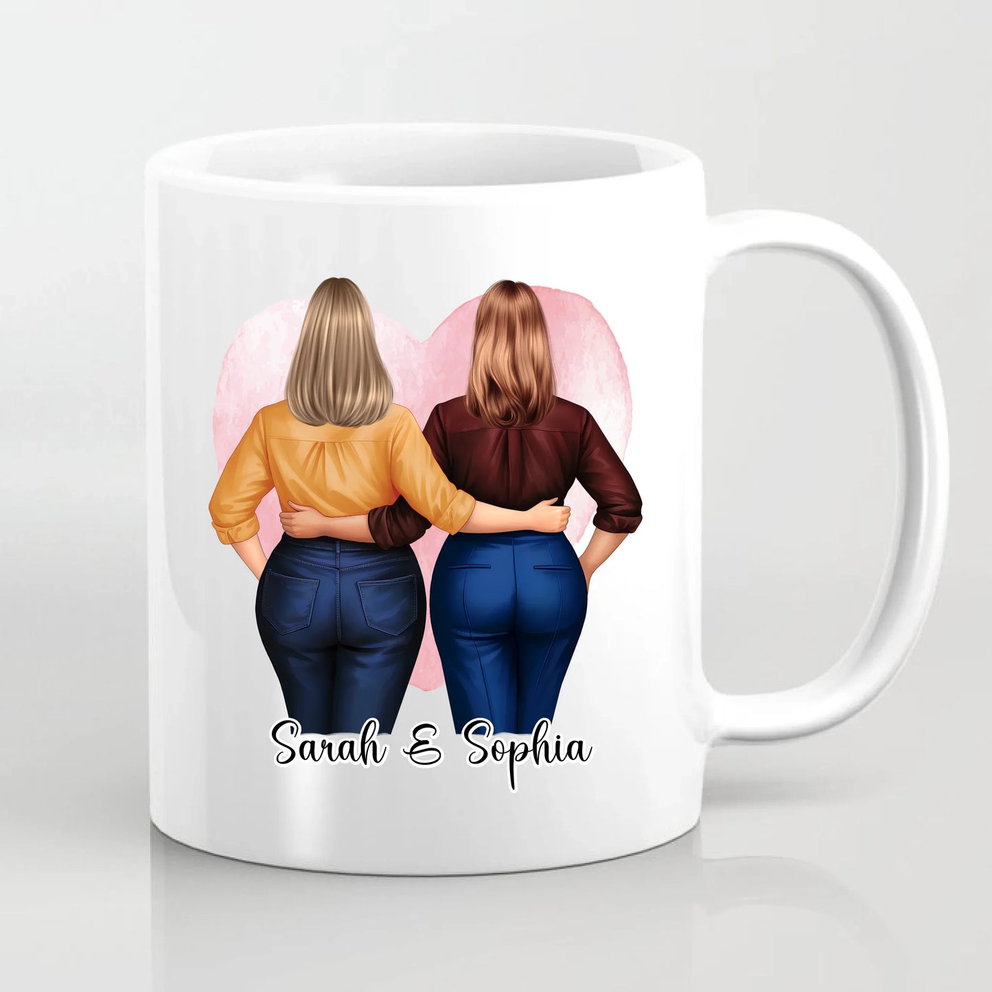 Curvy Freundin Tasse