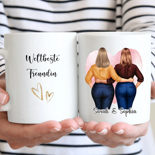 Curvy Freundin Tasse