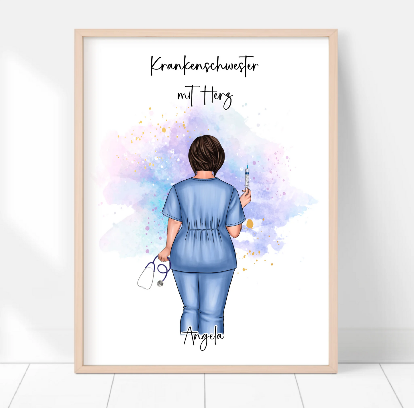 Curvy Krankenschwester Poster