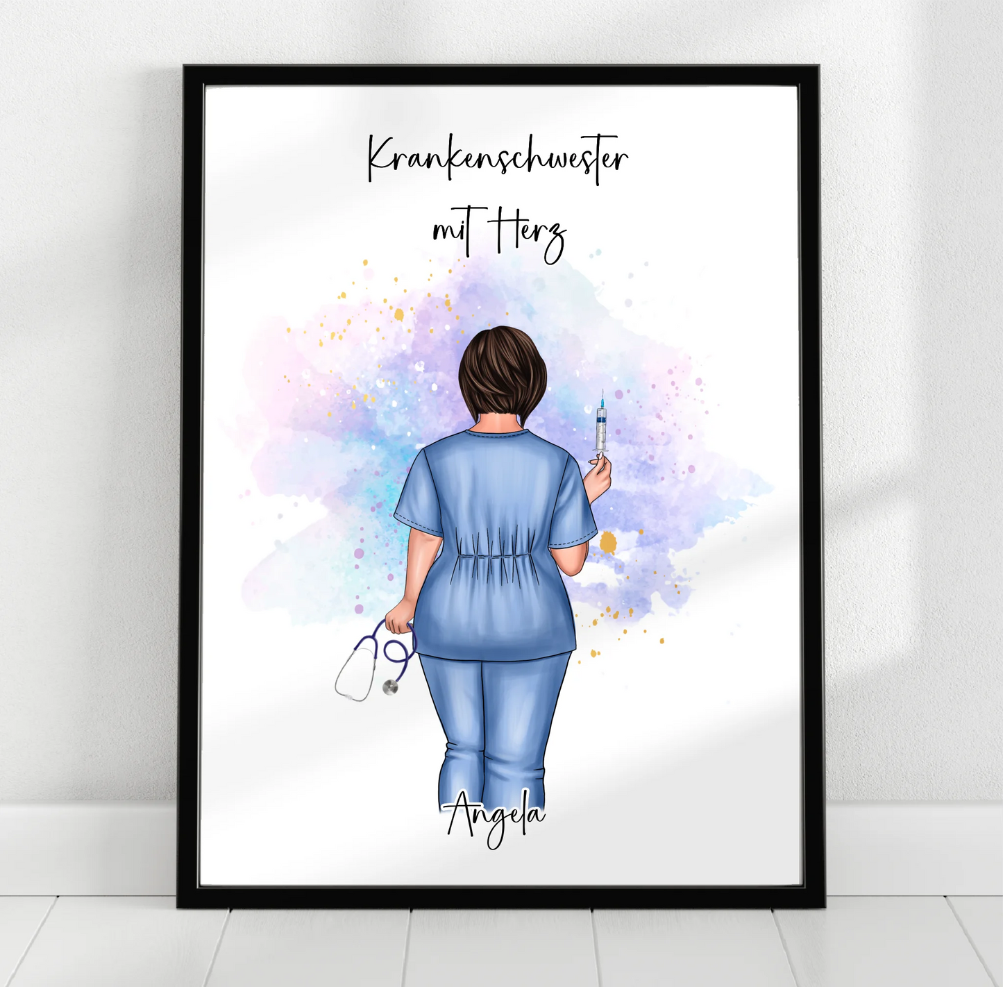 Curvy Krankenschwester Poster