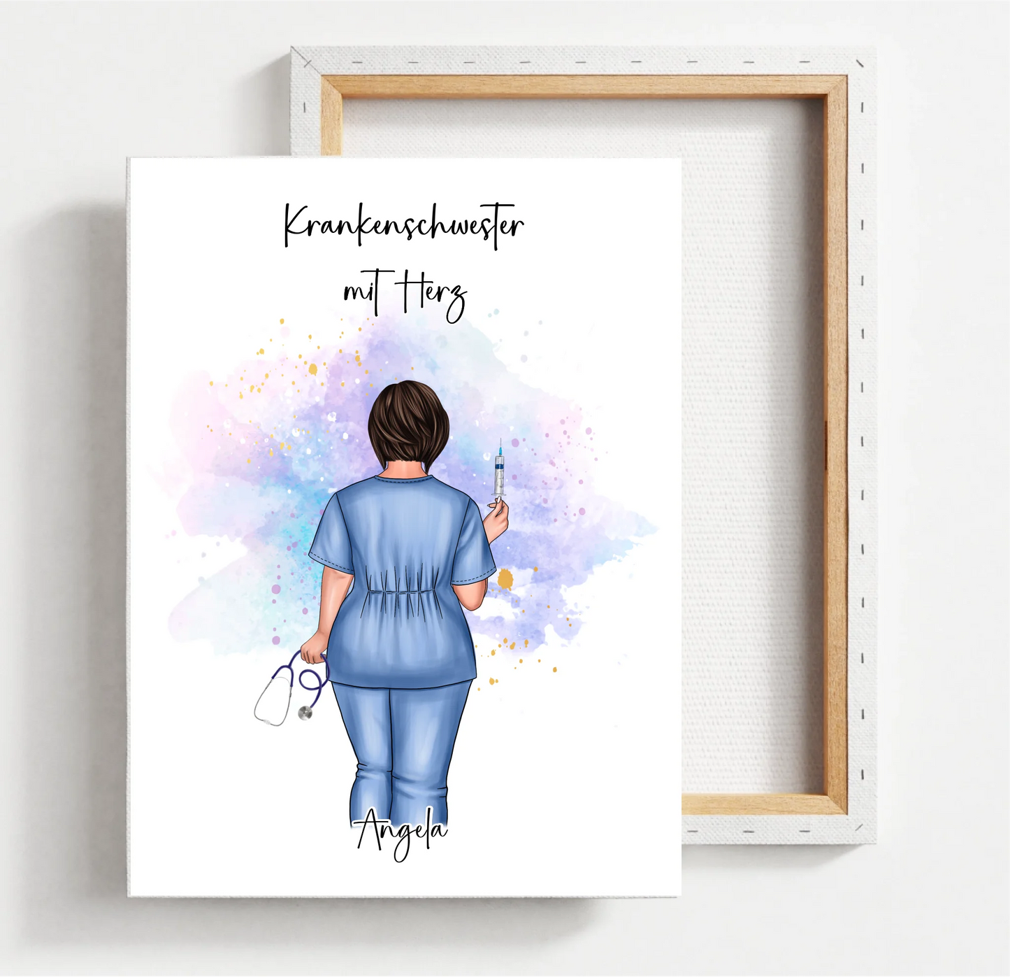 Curvy Krankenschwester Poster