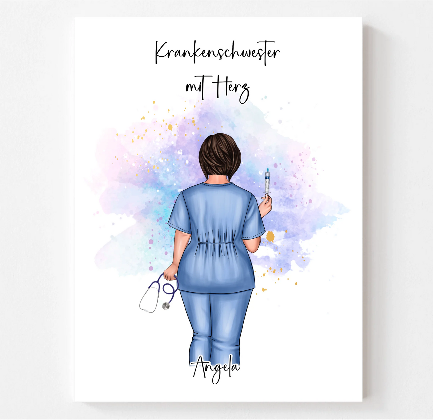 Curvy Krankenschwester Poster