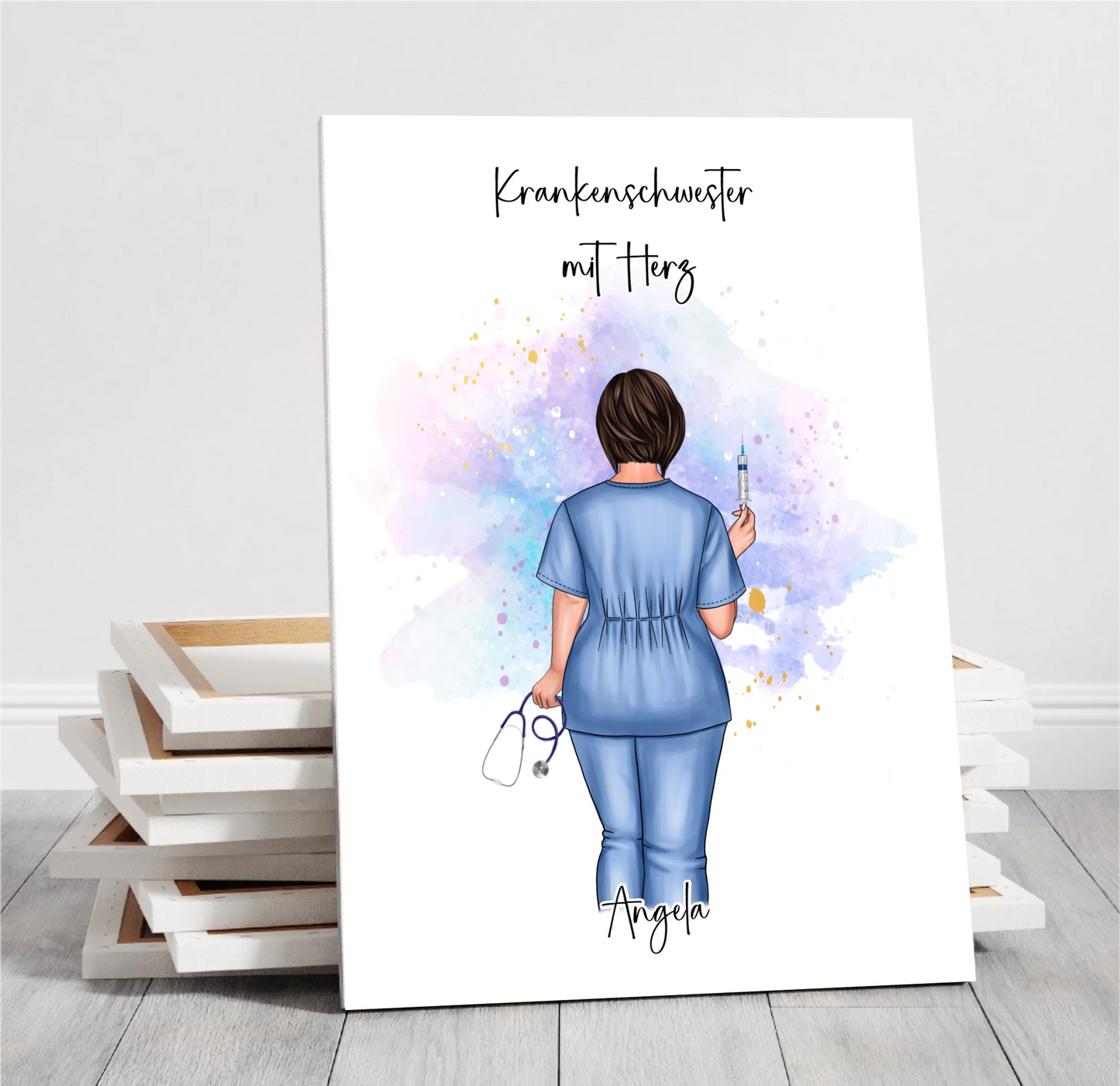 Curvy Krankenschwester Poster
