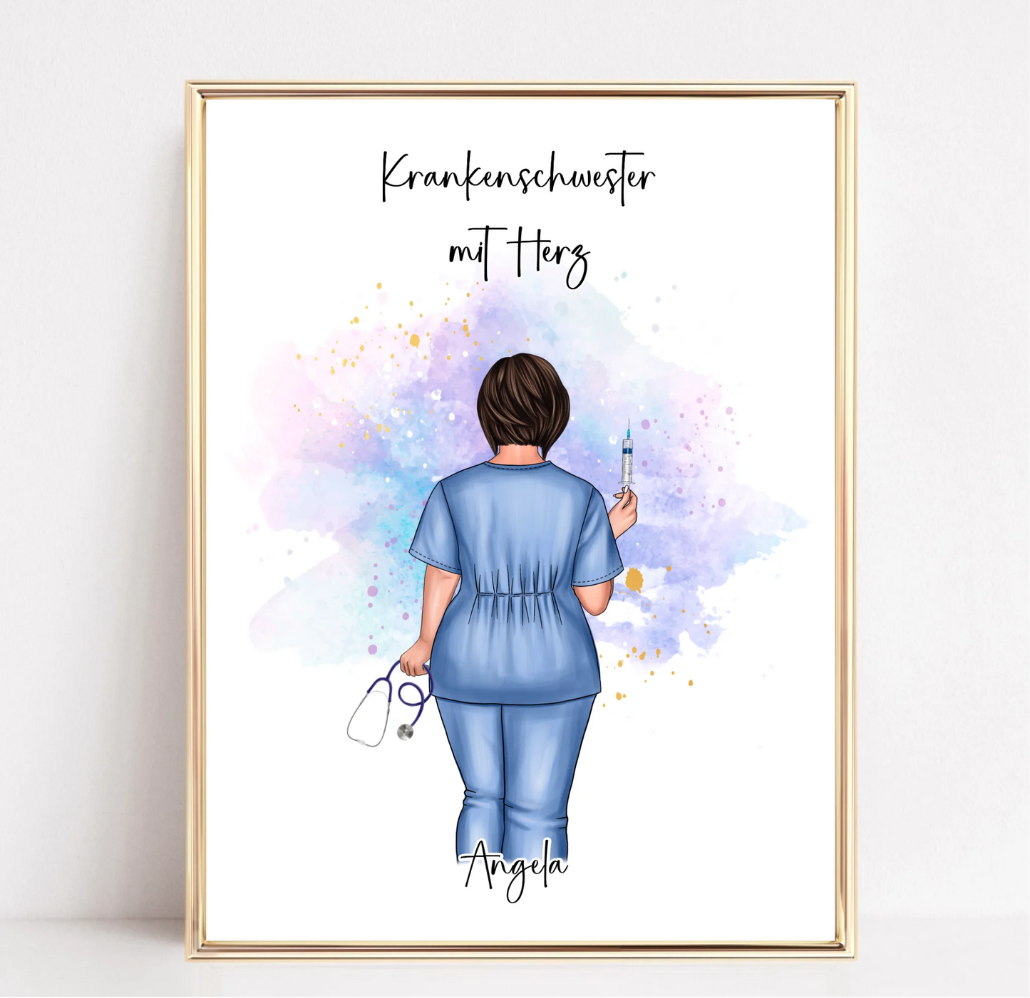 Curvy Krankenschwester Poster