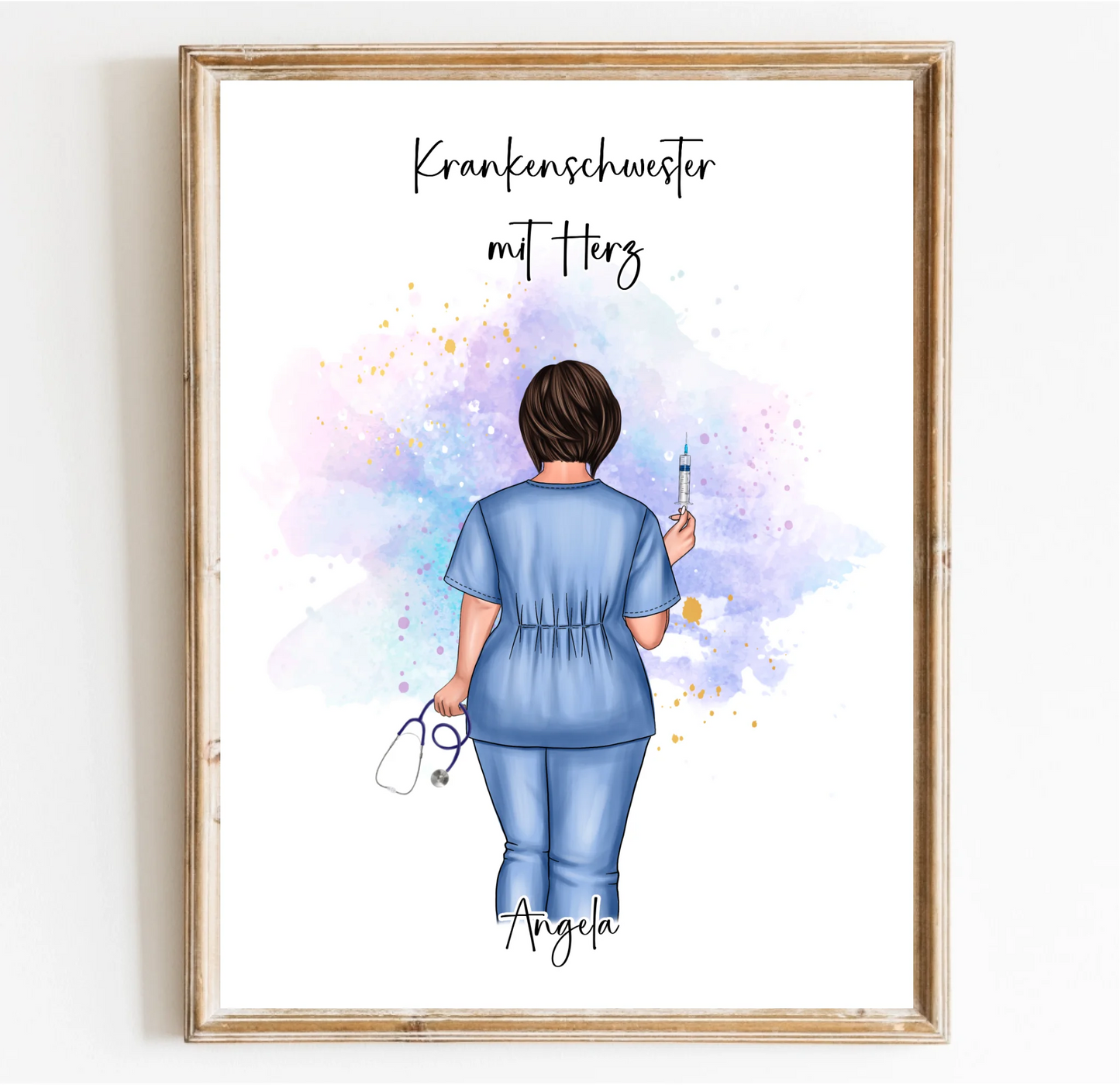 Curvy Krankenschwester Poster