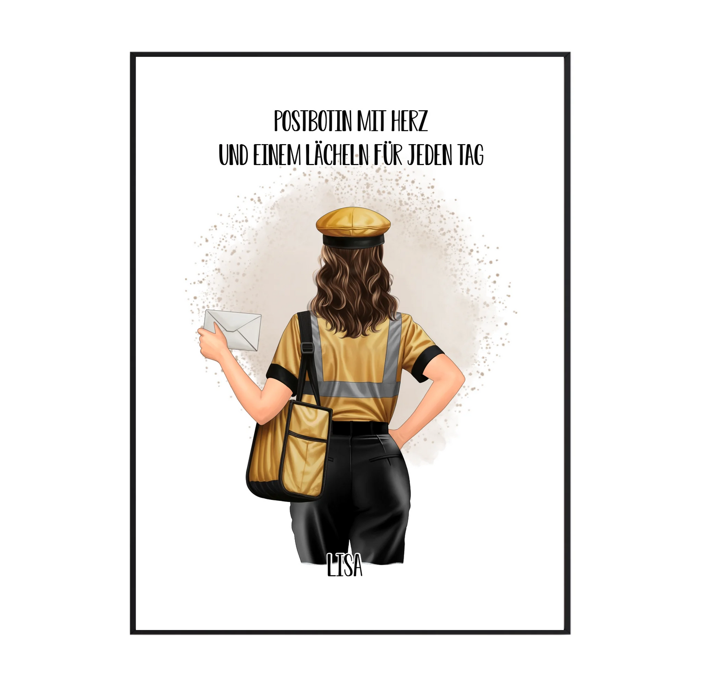 Postbote (Frau/Mann) Poster