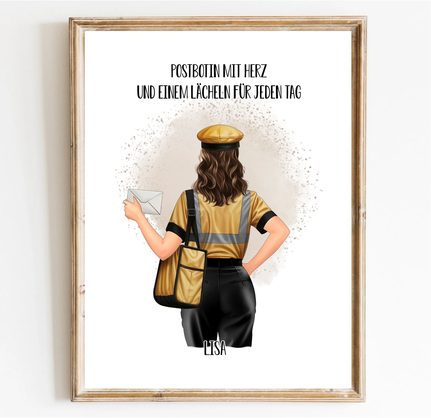 Postbote (Frau/Mann) Poster