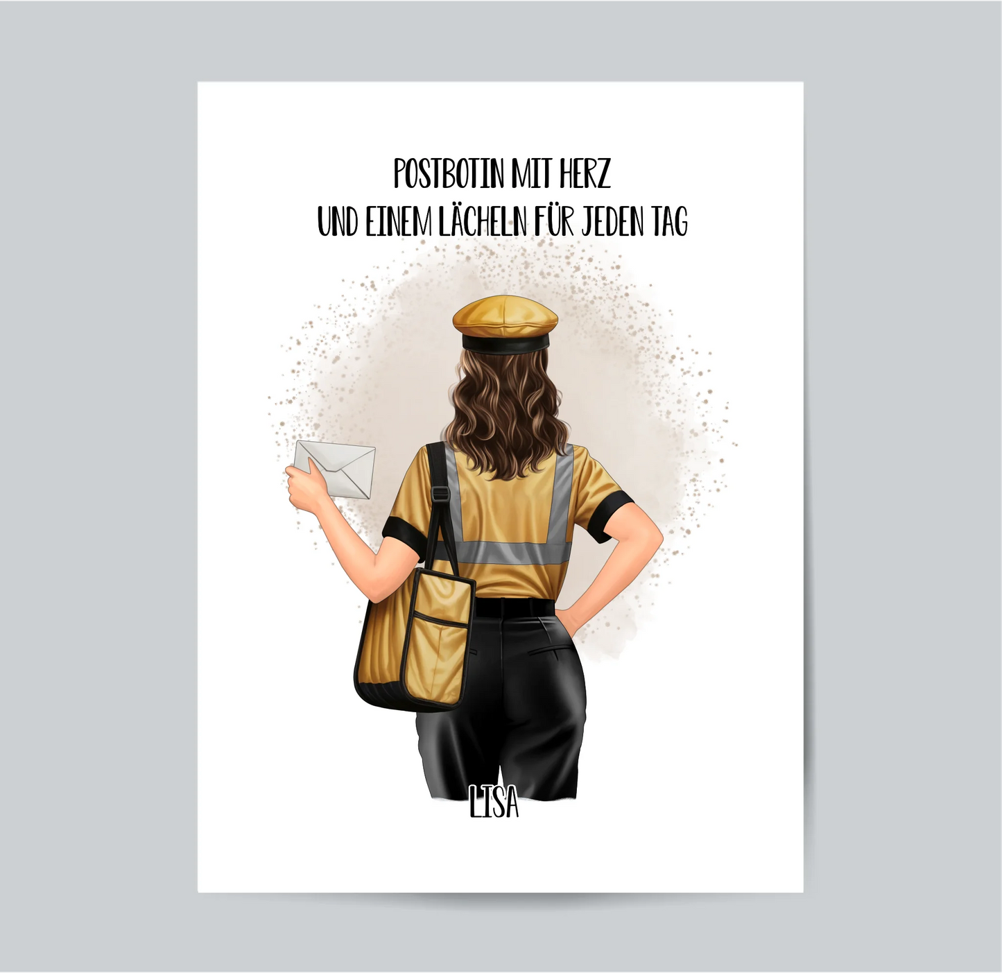 Postbote (Frau/Mann) Poster