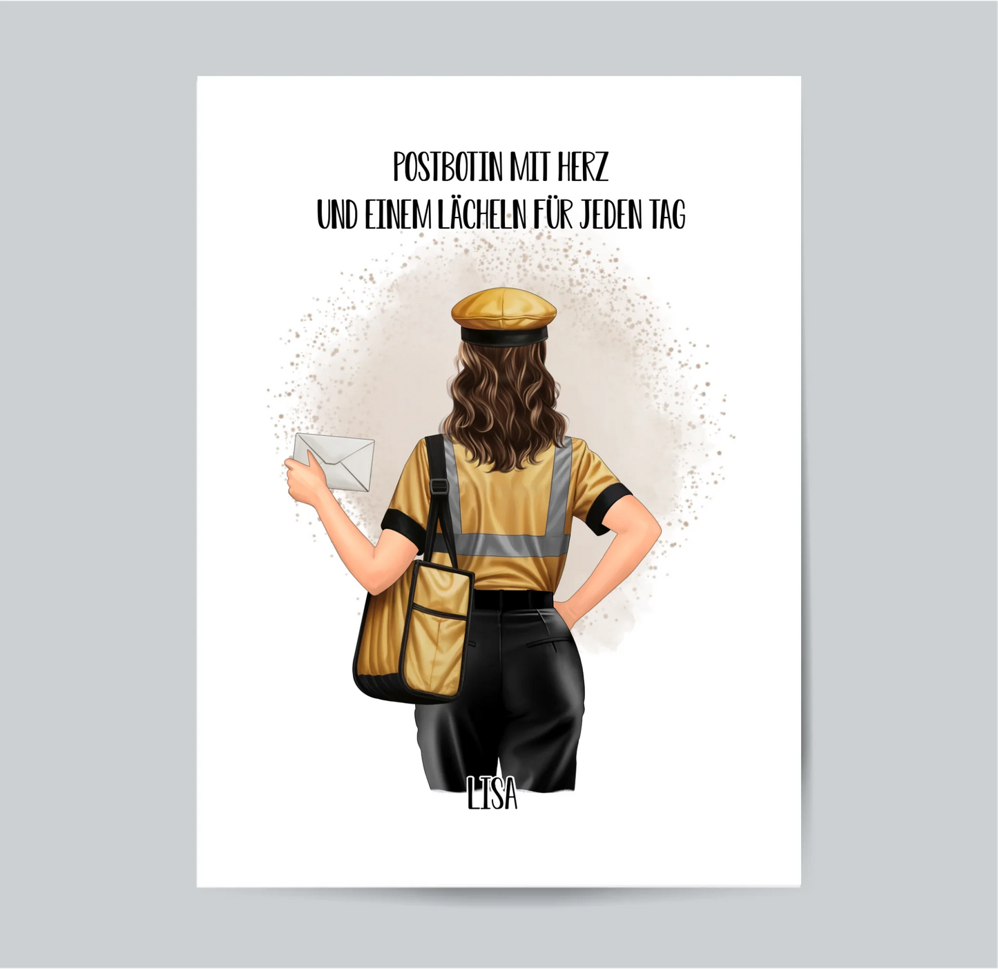 Postbote (Frau/Mann) Poster