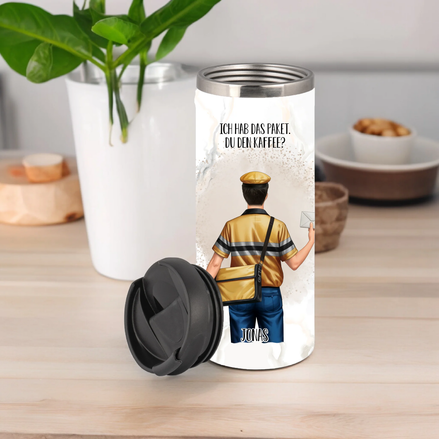 Paketbote (Mann/Frau) Tasse